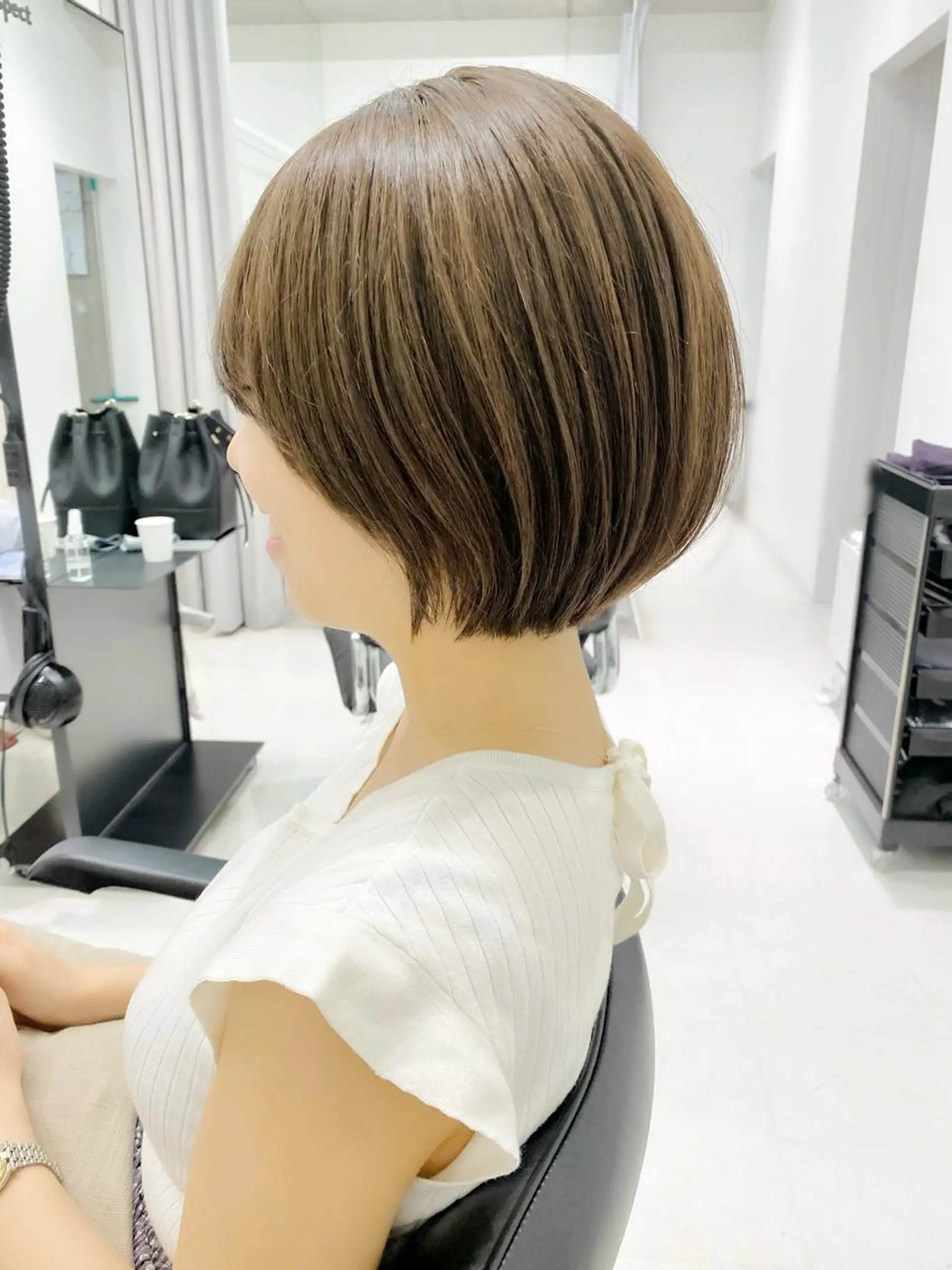 ショート カラー 似合わせ専門美容師 なかじまのヘアスタイル