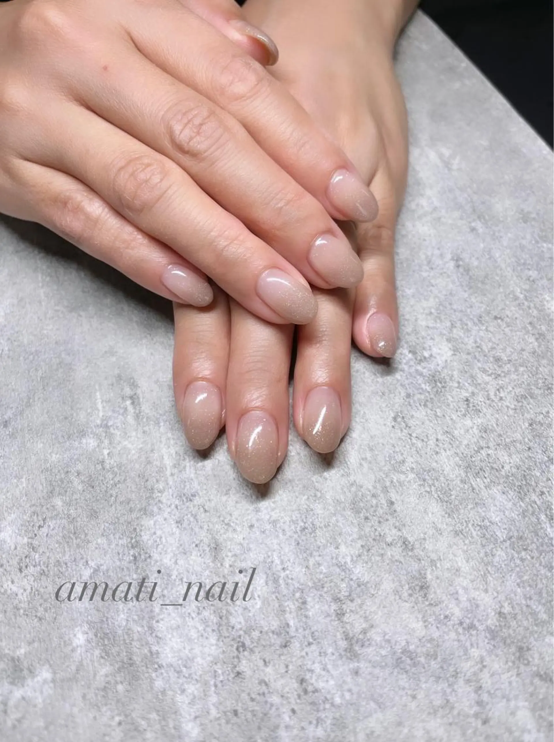 ネイル アニマル柄 グラデーション ラメ(グリッター) マグネットネイル ミラーネイル ハンドネイル amati_nail TAKAKOのネイルデザイン