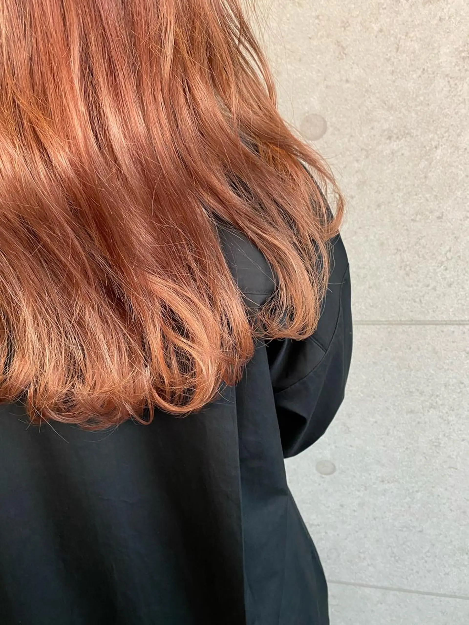 カラー ハイライトカラー オレンジ カット ヘアカラー トリートメント 暖色カラー /ヘアアレンジ/花鈴のヘアスタイル