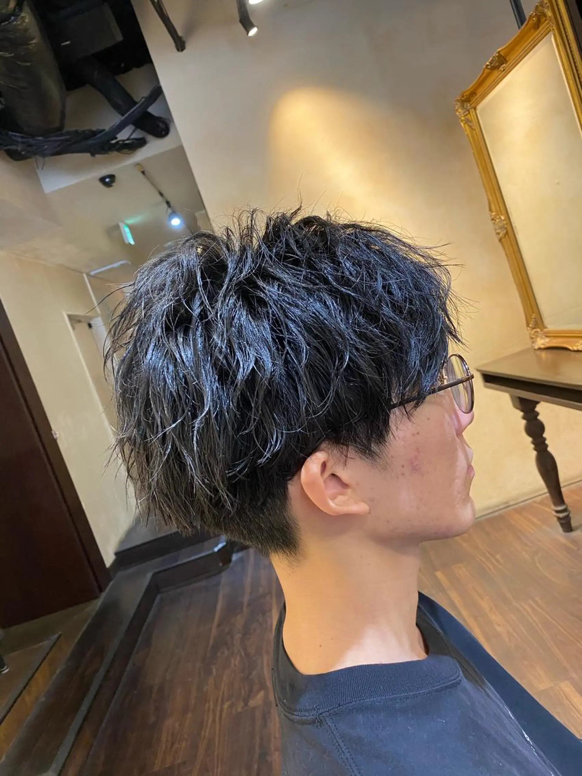 メンズ マッシュ メンズサロンANDY 御堂筋なんば店所属・大阪メンズヘアのプロ 高橋 直希のヘアスタイル