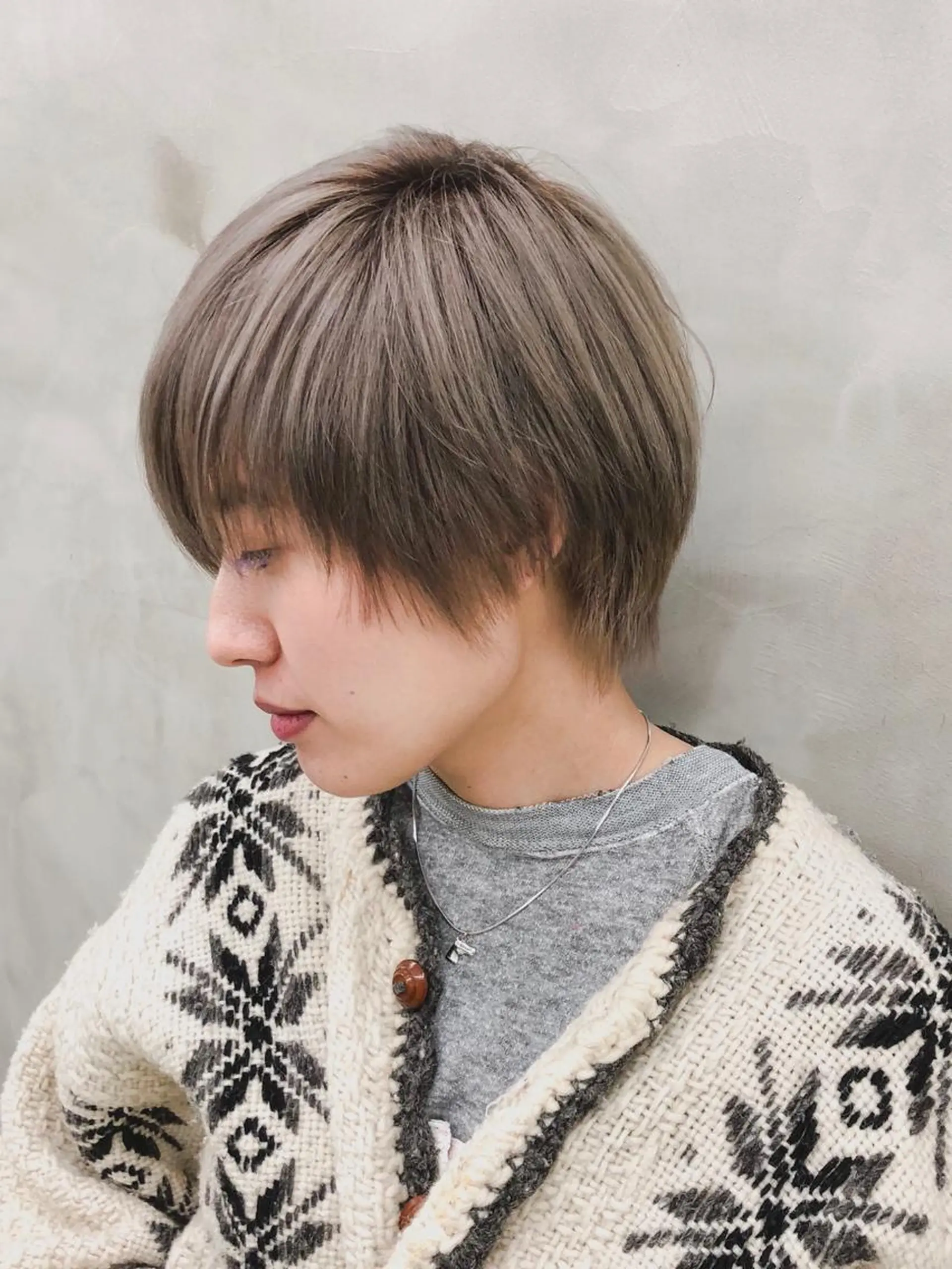 ショート ショートヘア カット ヘアカラー トリートメント ショート・ボブ 徳竹淳一のヘアスタイル