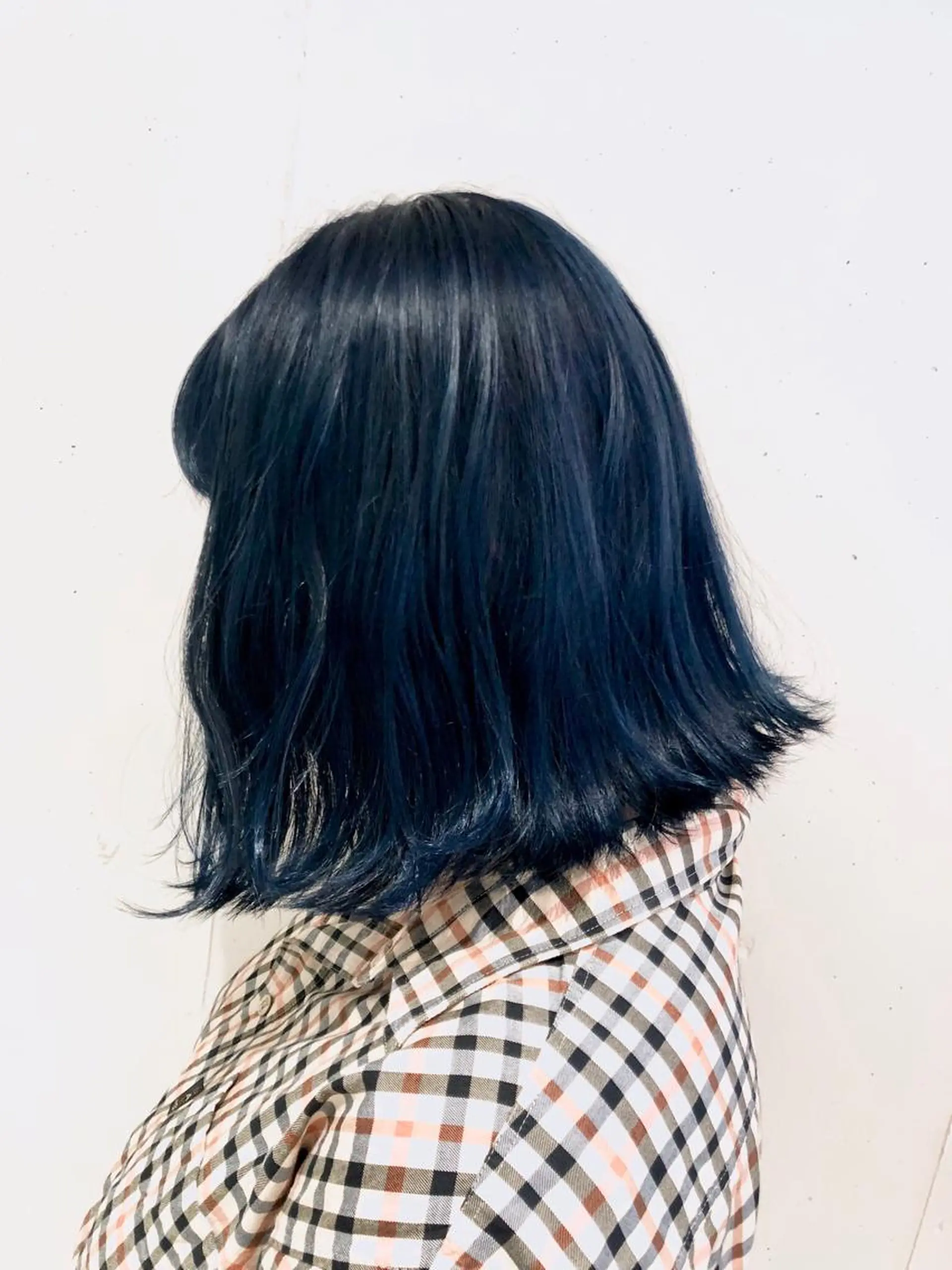 ミディアム カラー パーマ ヘアアレンジ ブリーチ ブルーカラー 透明感カラー デザインカラー ダブルカラー 【ツヤ髪美容師】 ツダケイスケのヘアスタイル