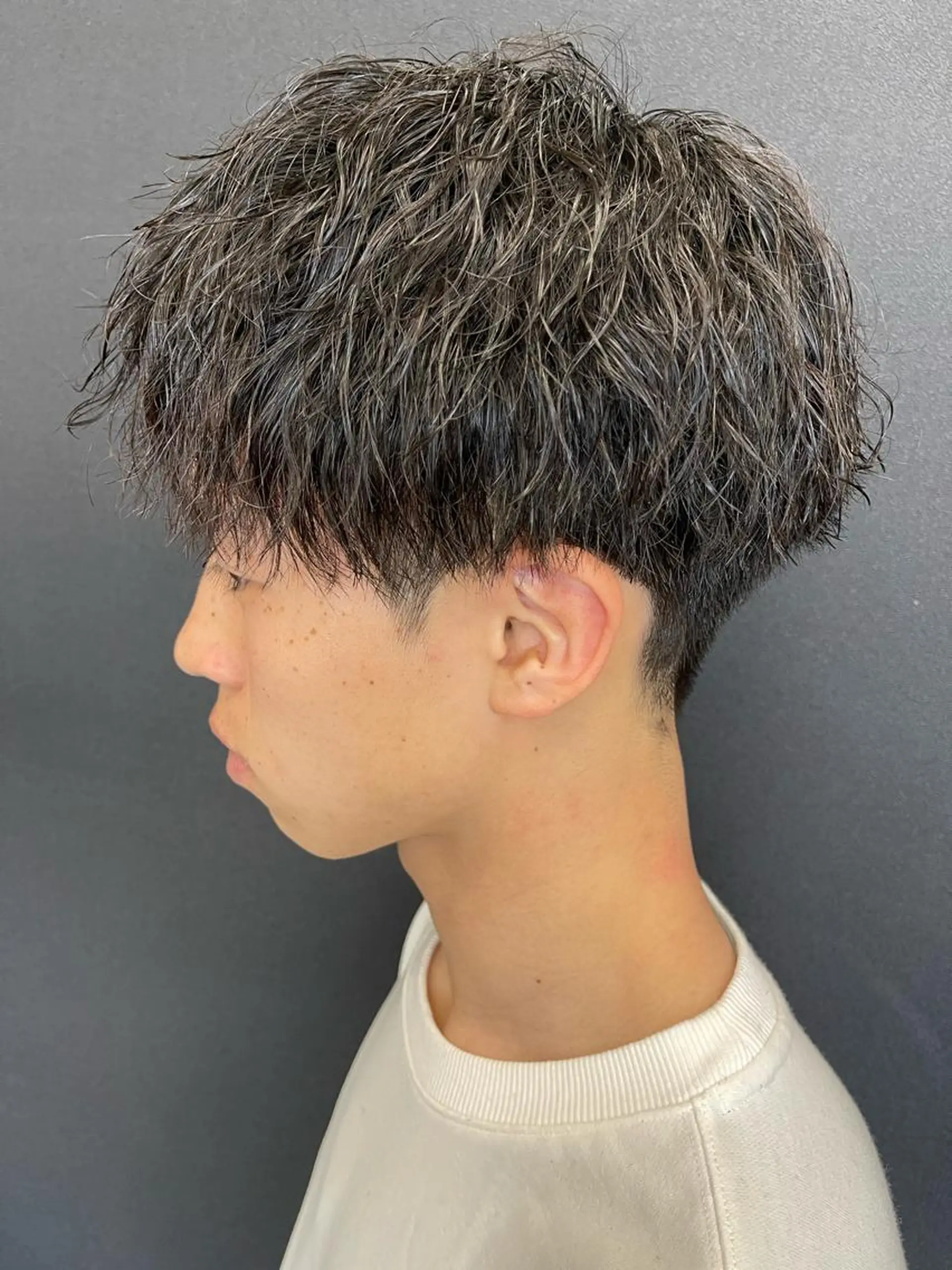 ショート パーマ メンズ beautystadium529所属・高橋 裕利のヘアスタイル