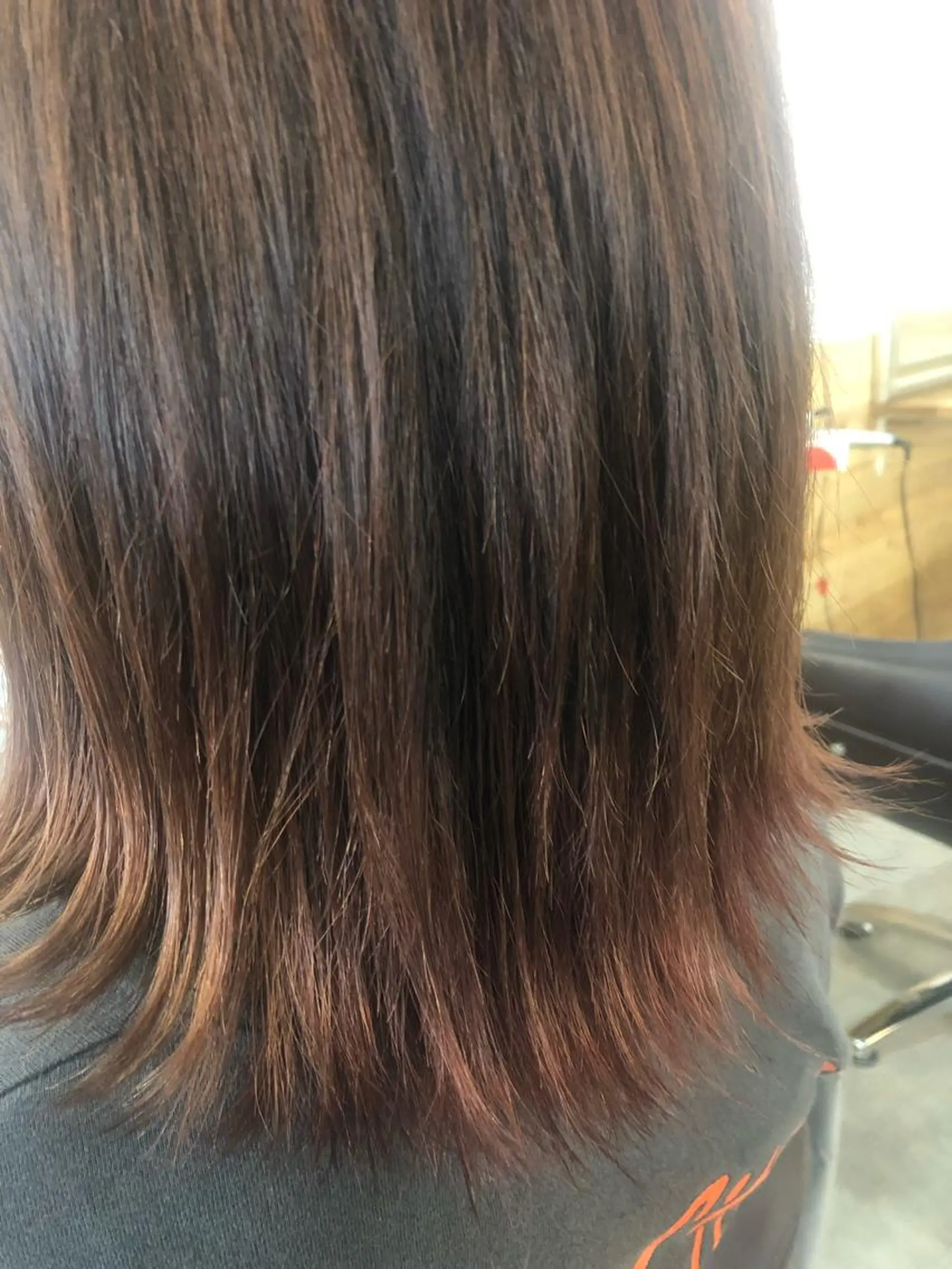 ミディアム カラー 髪質改善＆ブリーチ 伊勢　祐一郎のヘアスタイル