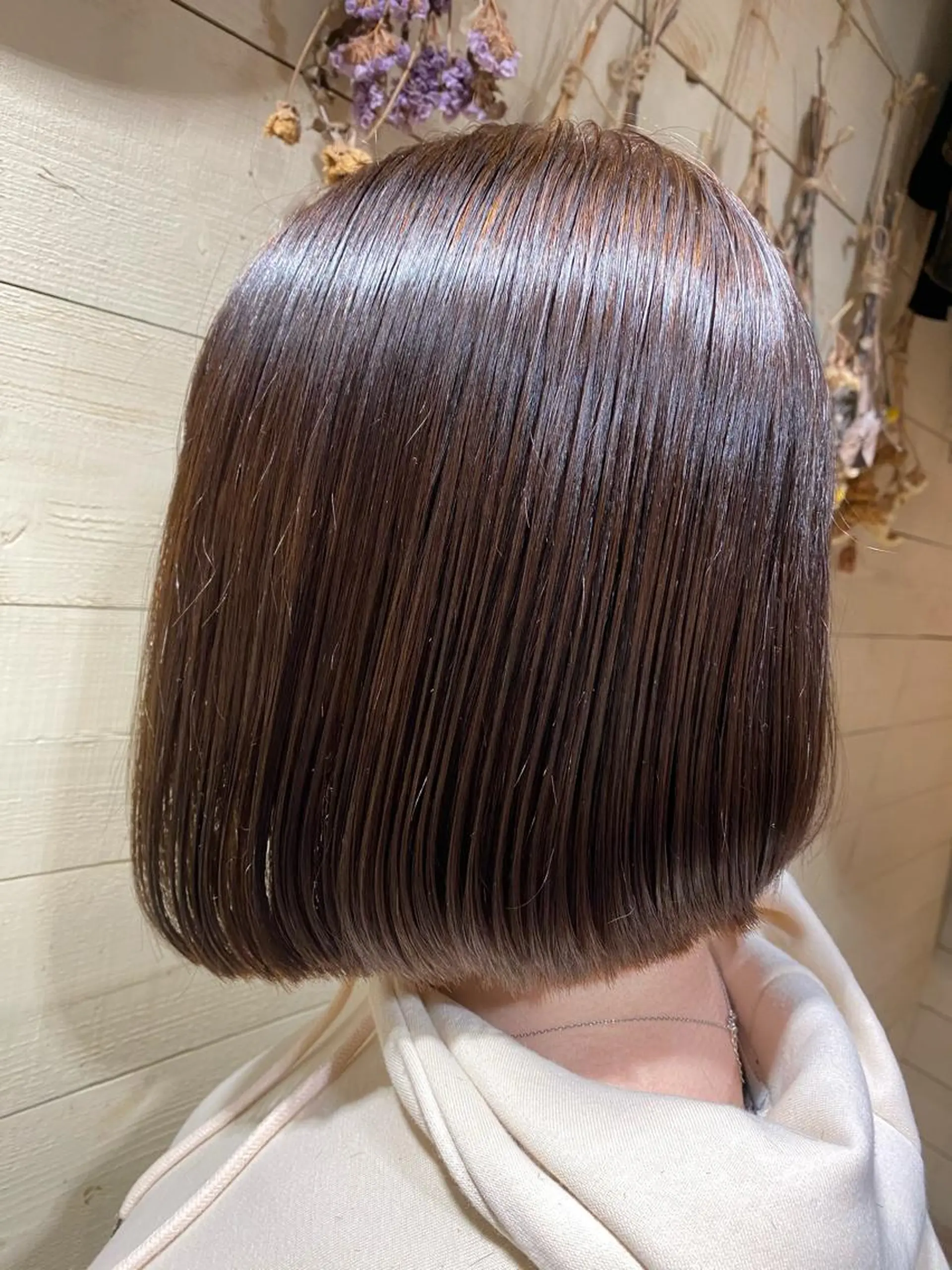 ショート カラー 縮毛矯正 ミズタ マイのヘアスタイル