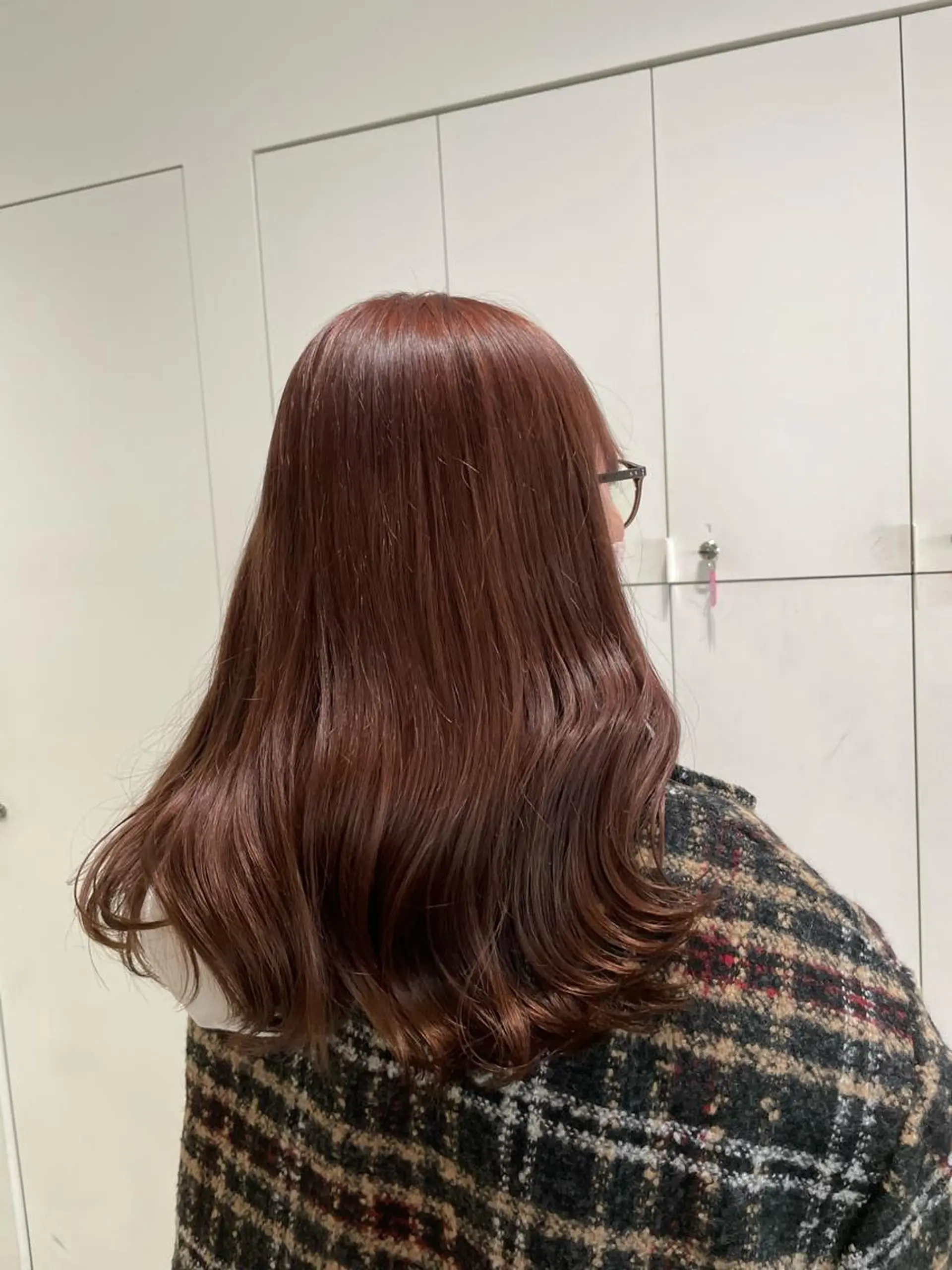 セミロング カラー ヘアカラー トリートメント loely 💞miyuのヘアスタイル