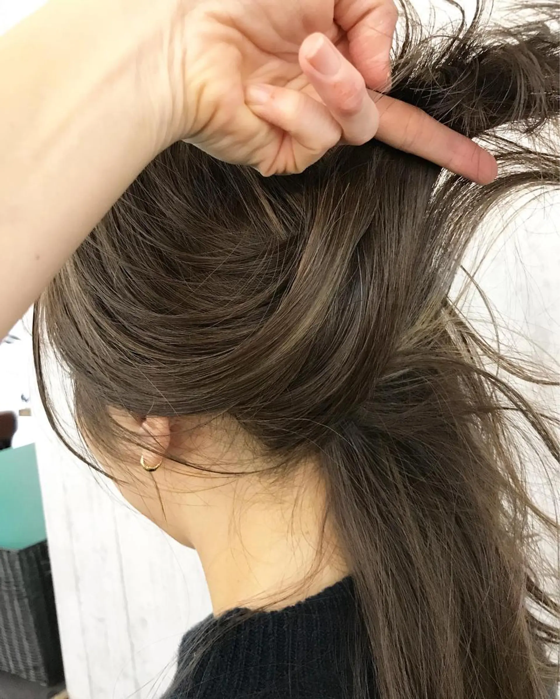 ロング ハイライト 【店長】ショート 似合わせ🦩相羽里美のヘアスタイル