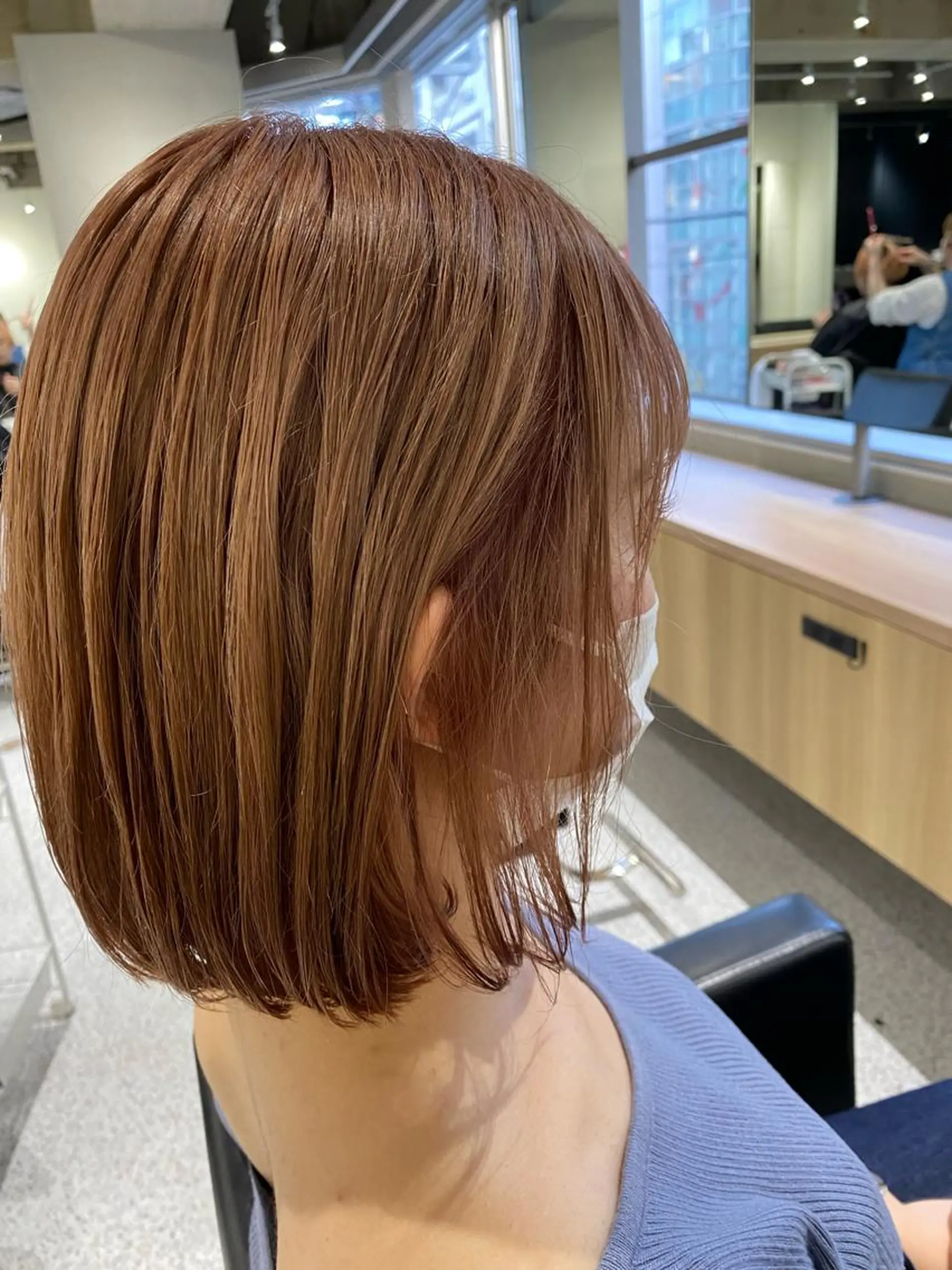 ミディアム カット ヘアカラー トリートメント ✨透明感カラー ✨カイトのヘアスタイル