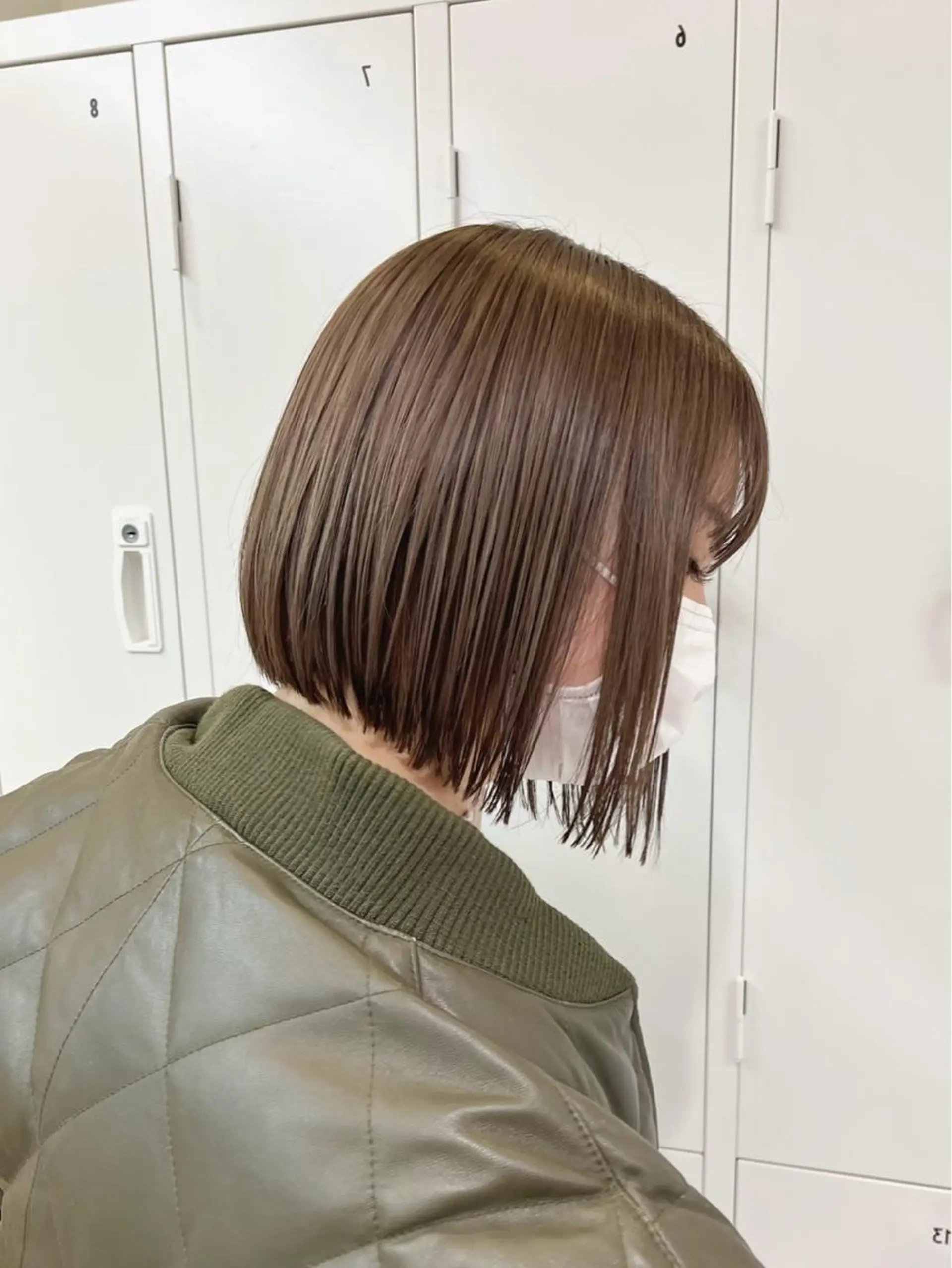 ショート カラー ヘアカラー トリートメント Stir Maison 大宮所属・ryuma/ボブ /透明感カラーのヘアスタイル