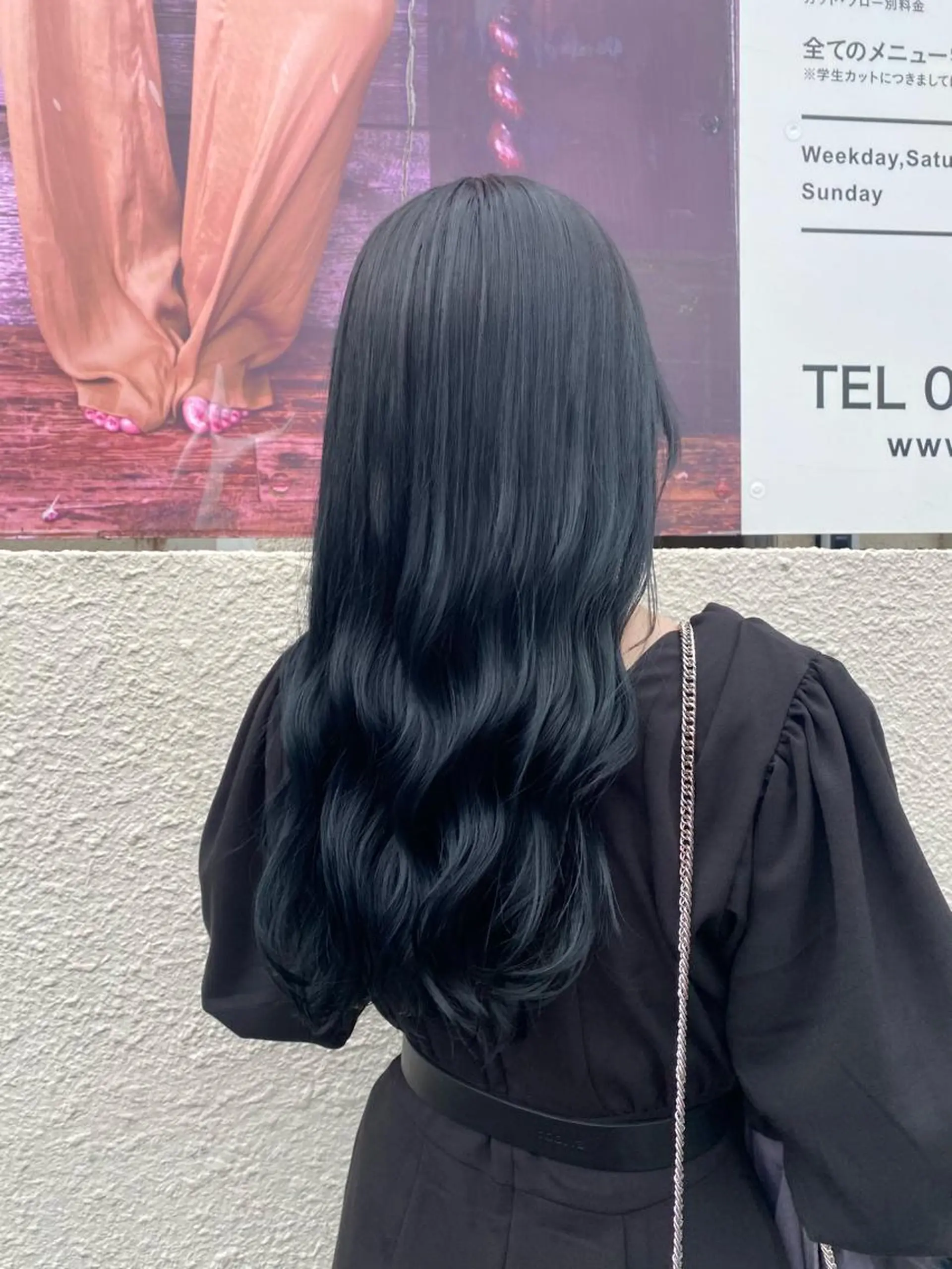 ロング カラー ヘアアレンジ niconail 千歳烏山店所属・niconail 🧣ayu 📍烏山のネイルデザイン