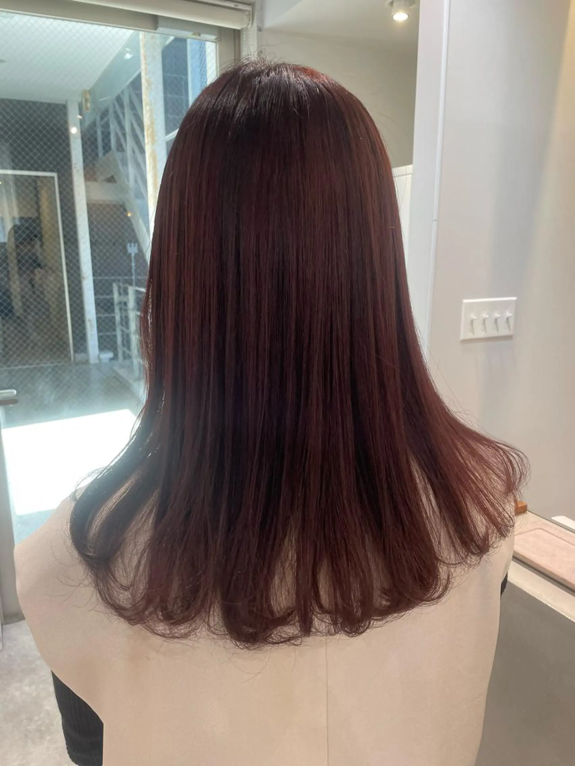 ロング カラー ベージュカラー バイオレットカラー uyu所属・♡kyoka /  uyu♡のヘアスタイル