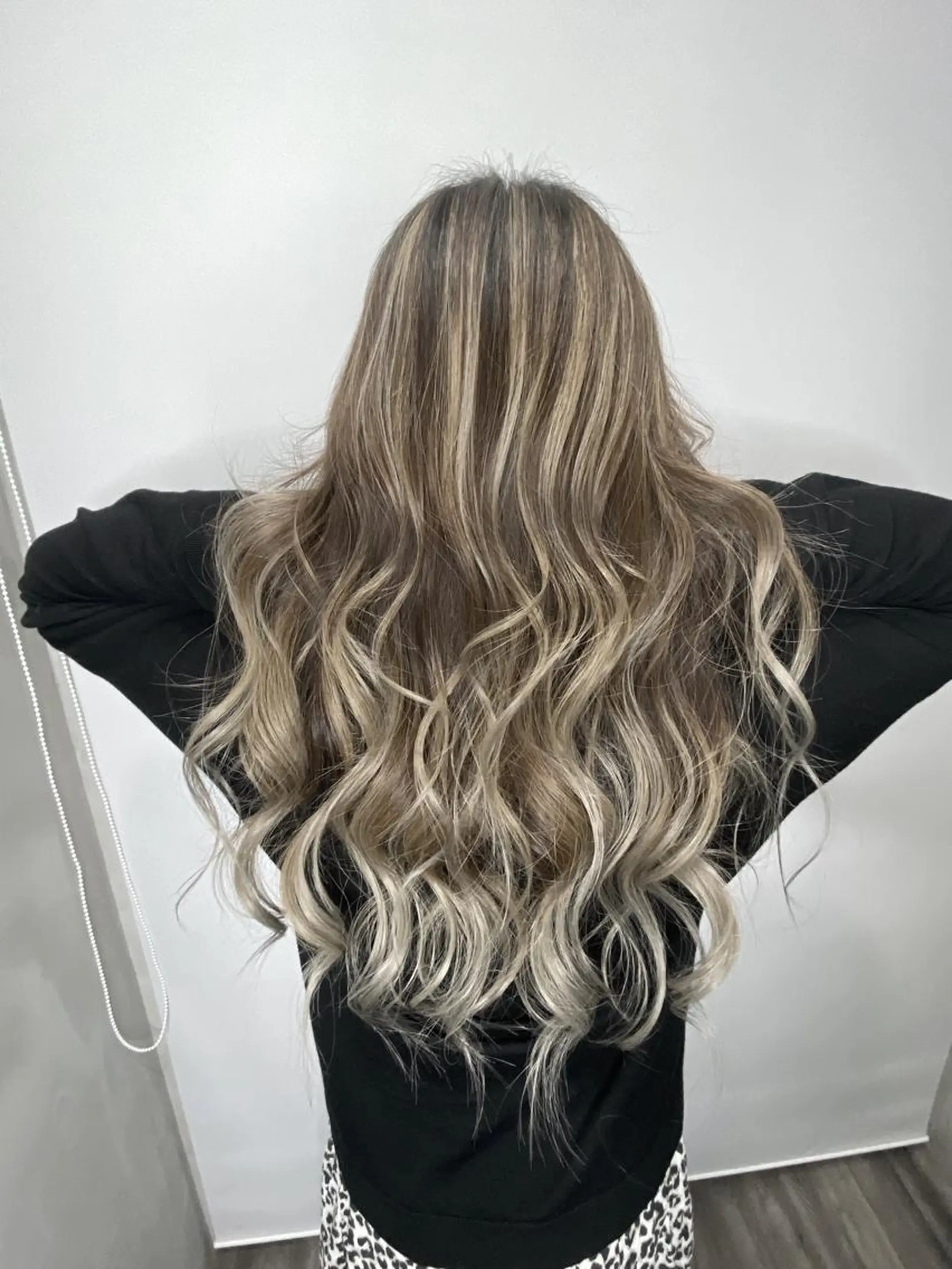 ロング カラー ヘアアレンジ ヘアカラー トリートメント Belle hair Design青野大貴のヘアスタイル