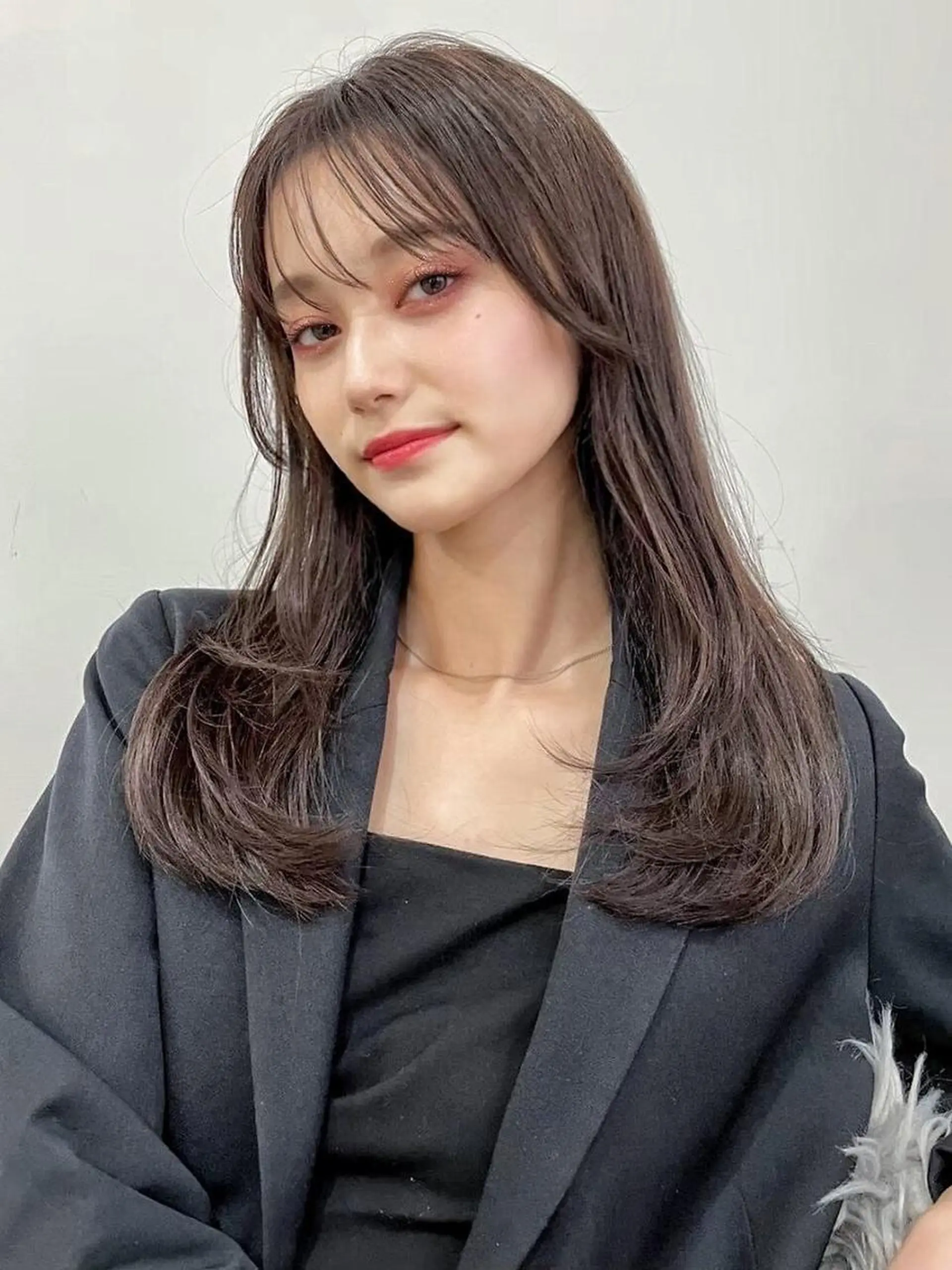 ロング カット ヘアカラー ✨美髪縮毛矯正 /源✨のヘアスタイル