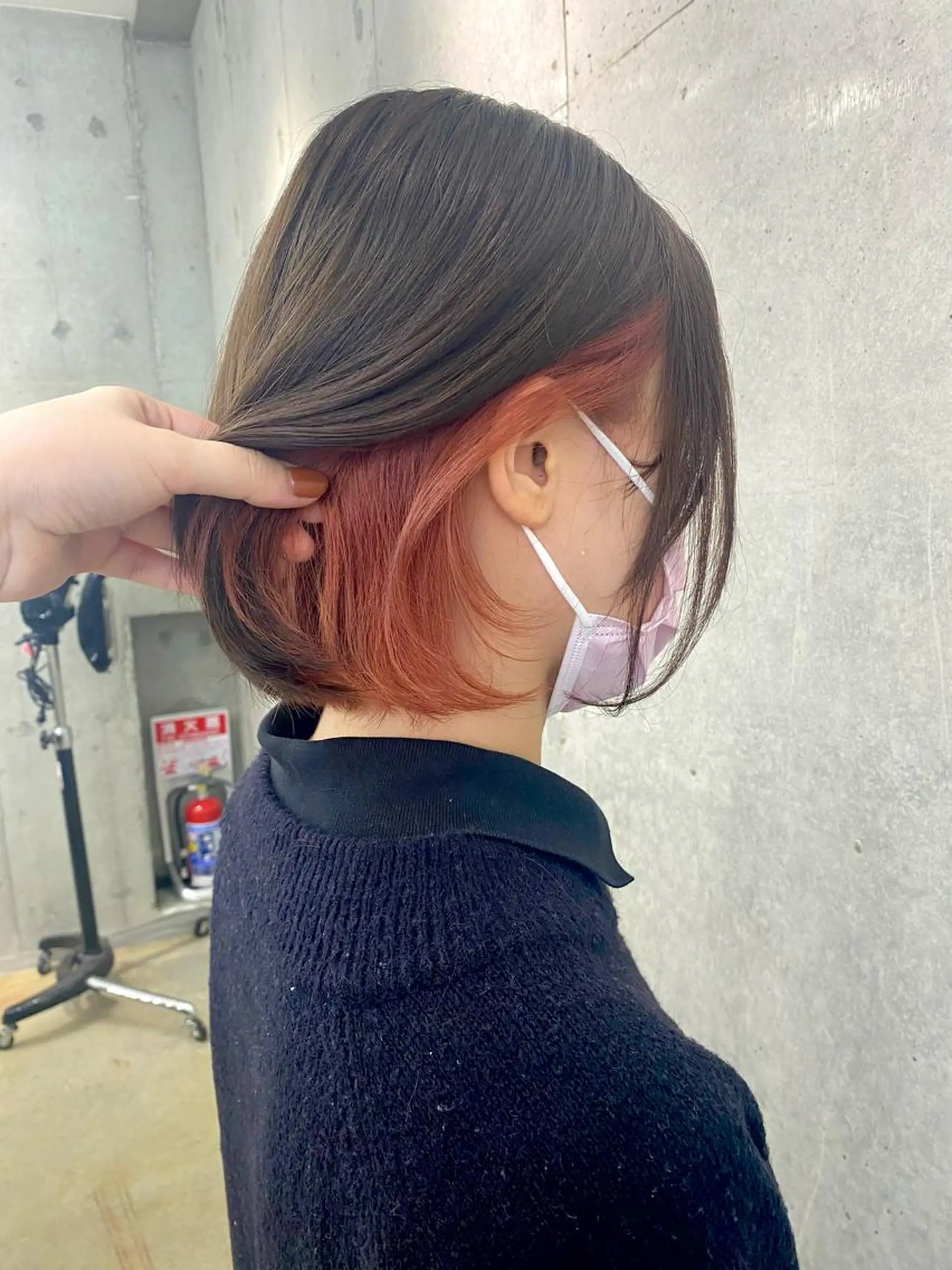 ショート カラー ヘアアレンジ ヘアカラー ♡韓国風ヘア 🐈♡MIHOのヘアスタイル