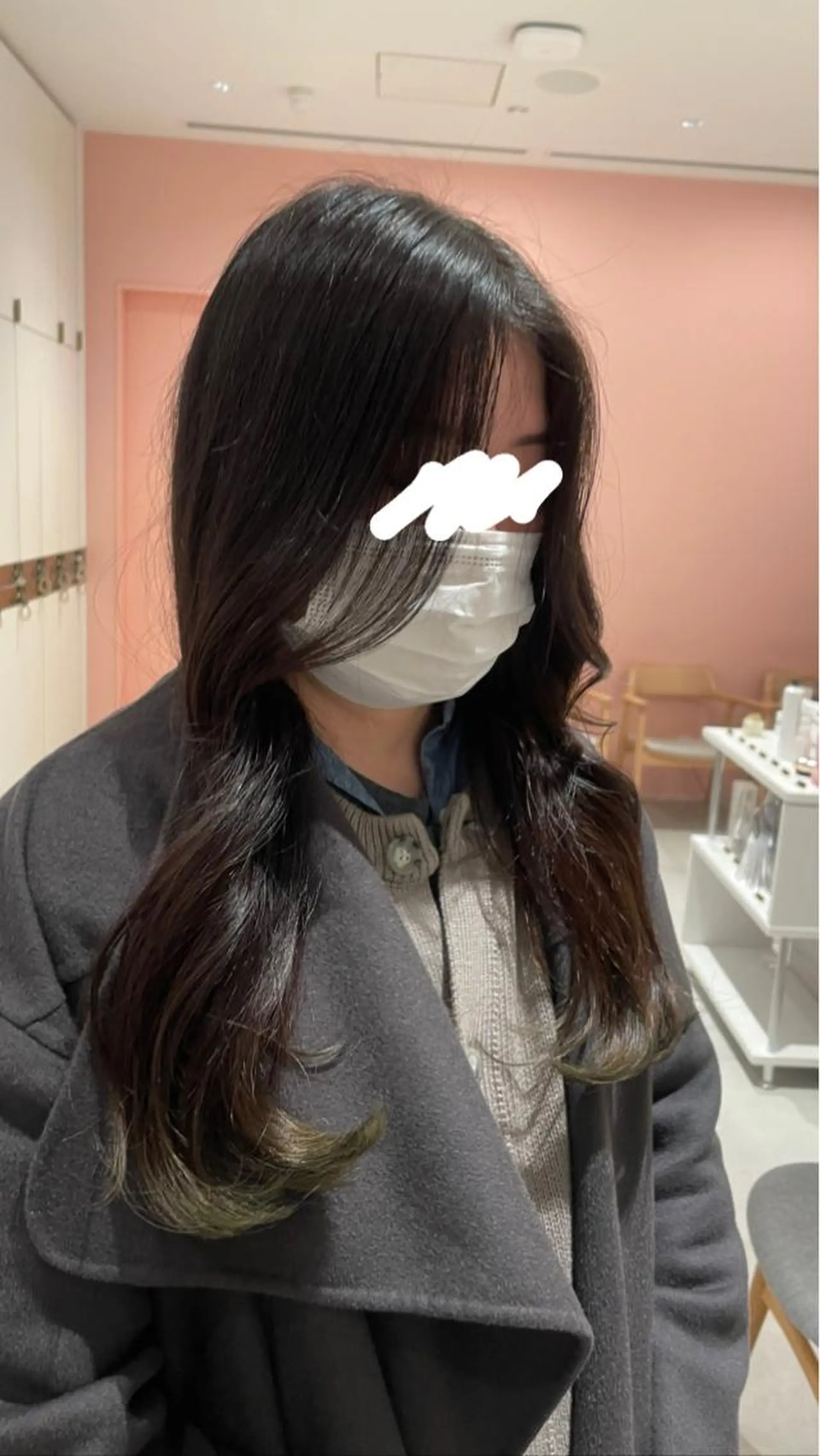 ロング カラー 韓国風ヘア 縮毛矯正 ヘアカラー 縮毛矯正 トリートメント MAEUL所属・🍑韓国風レイヤー 🍑莉子のヘアスタイル