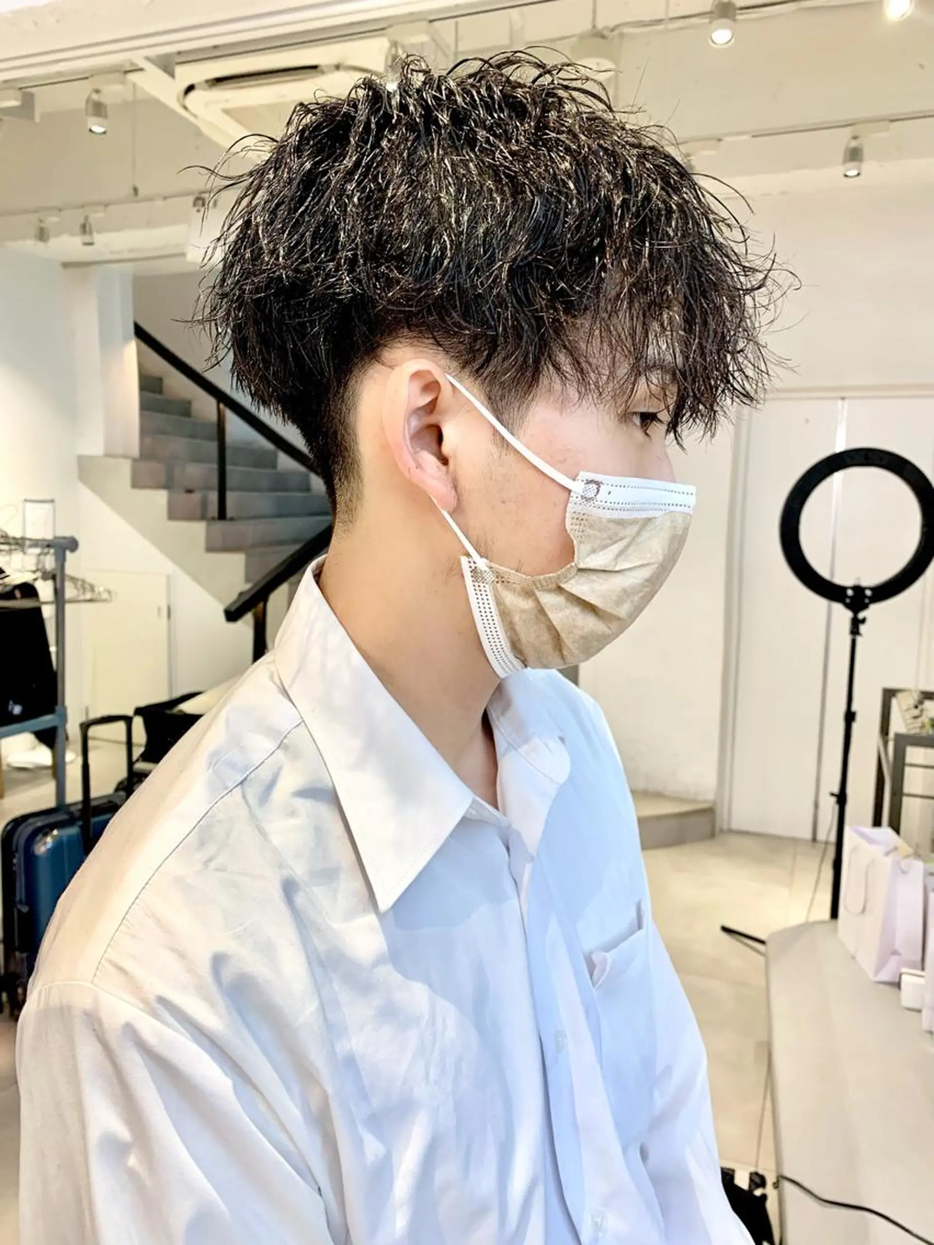 ショート パーマ ツイストスパイラルパーマ スパイラルパーマ カット パーマ Kureha/ネイル レイヤー/酸性縮毛のヘアスタイル