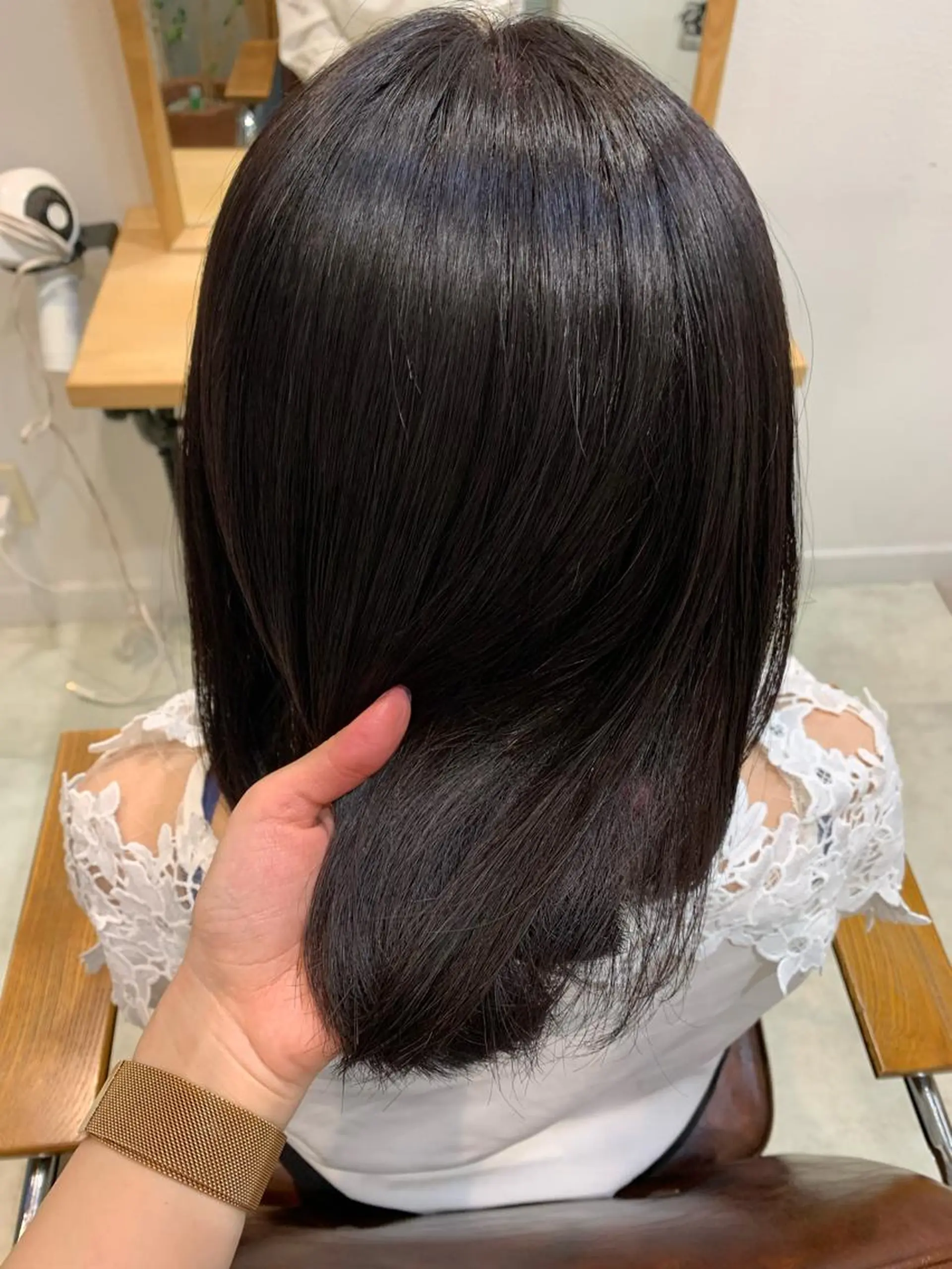 ミディアム Door代官山所属・詩織/パーマ /代官山のヘアスタイル