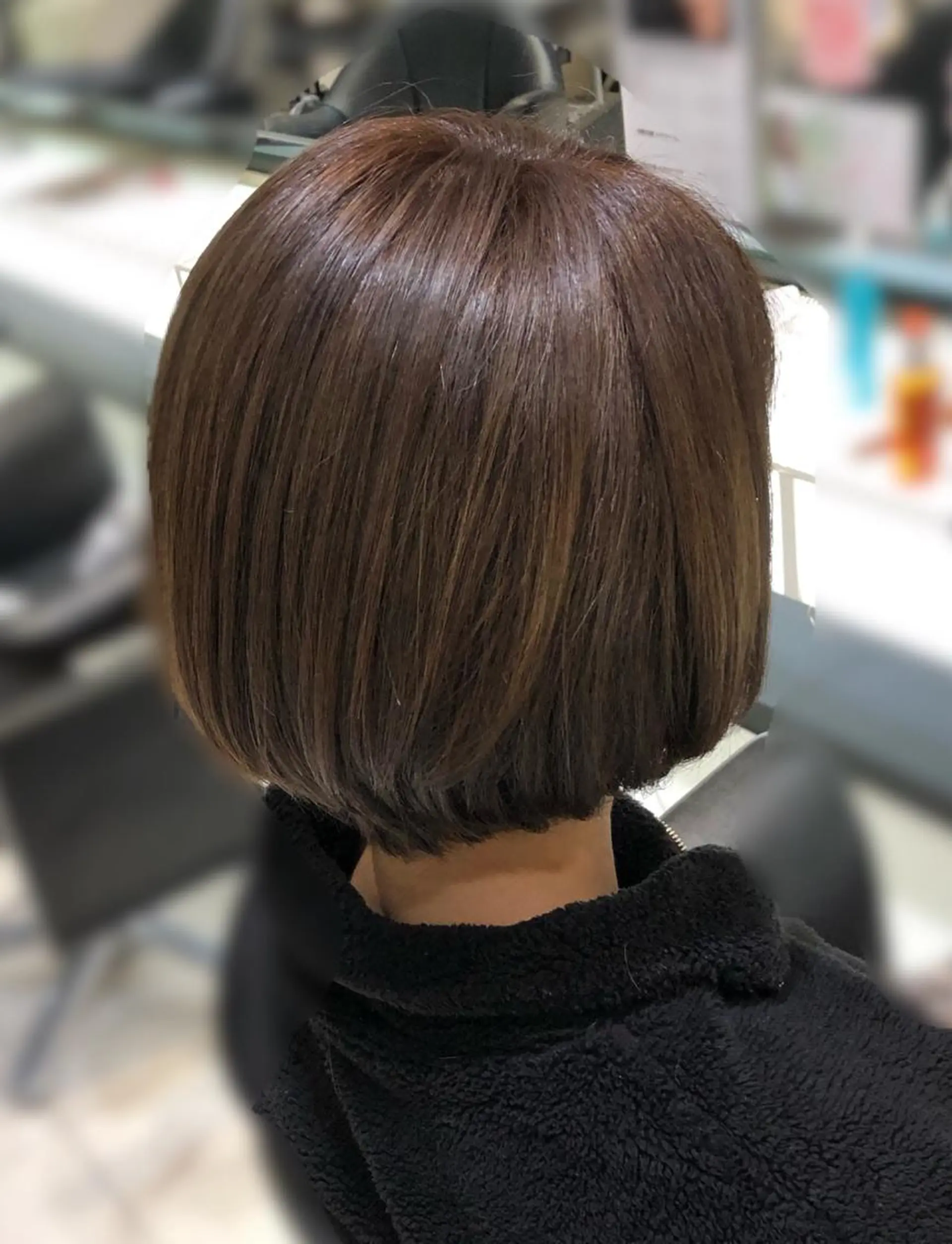 ミディアム カラー イルミナカラー ボブ ✨髪質改善✨ 田西　基彦のヘアスタイル
