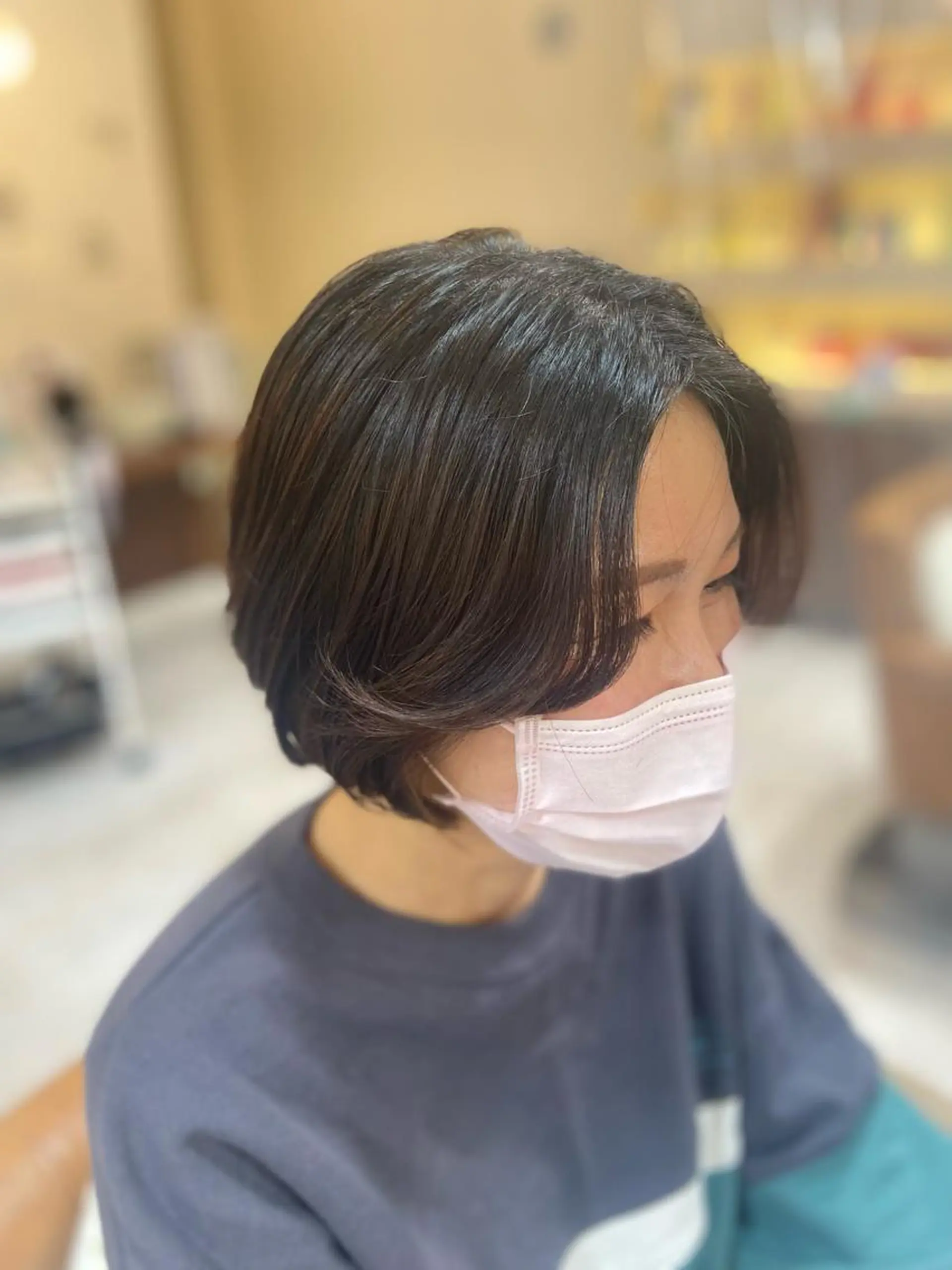 ショート 顔周りカット 🌷名駅／髪質改善 ヘアセット/モネ🌷のヘアスタイル