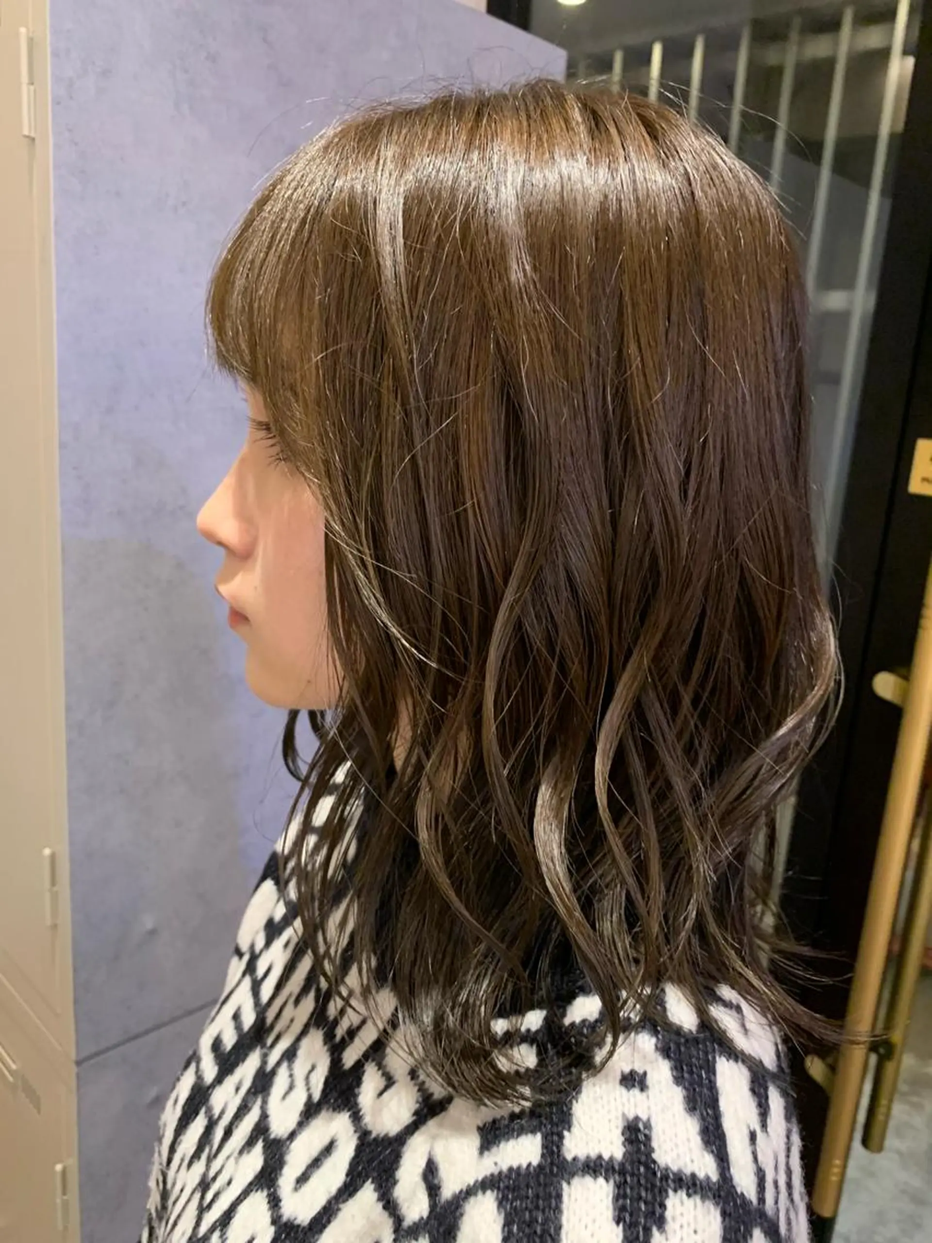 ミディアム カラー パーマ ラニティック所属・田辺 東陽のヘアスタイル