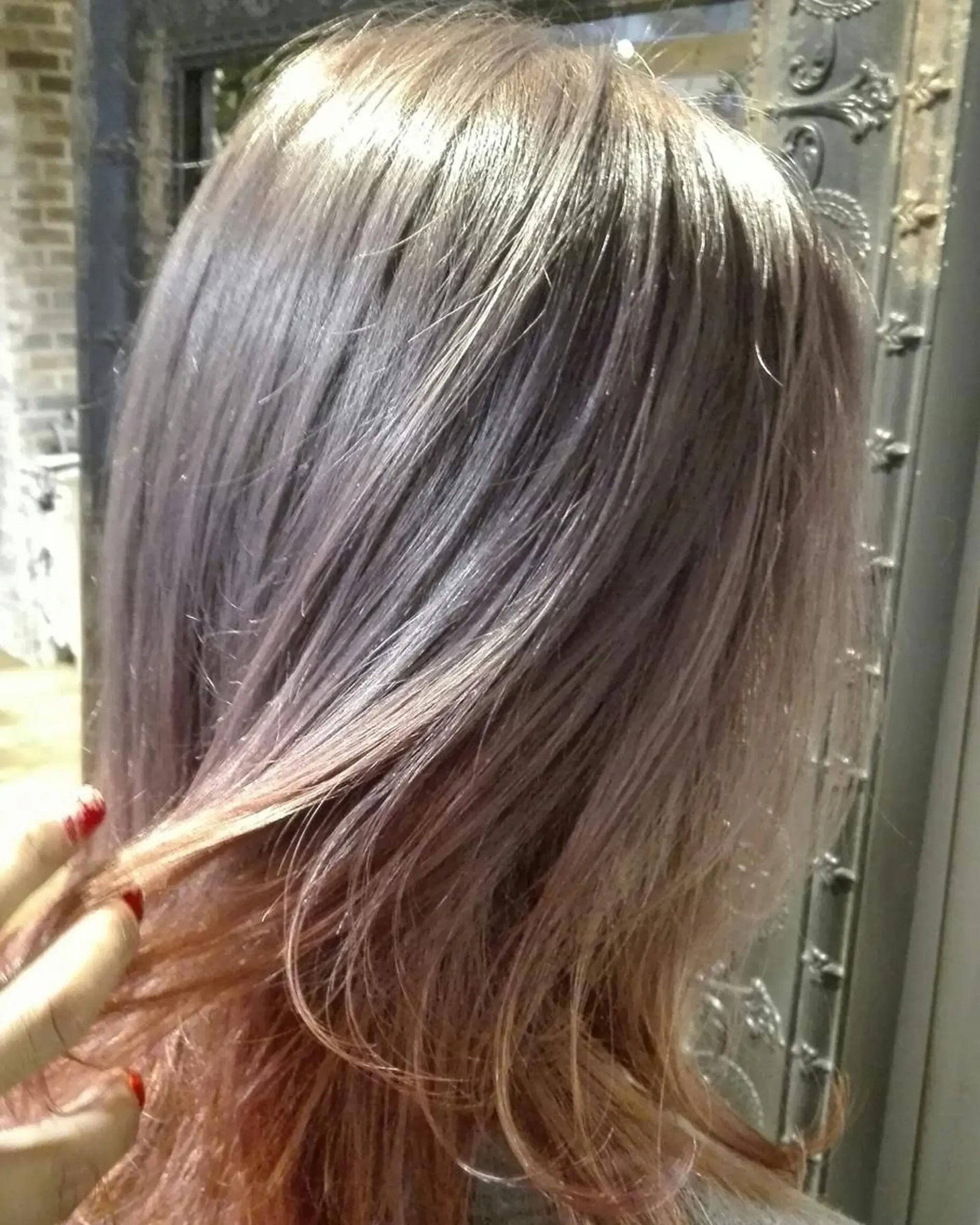 ミディアム カラー パーマ ヘアアレンジ メンズ キッズ ネイル マツエク・マツパ メンズブリーチ ブリーチ 透明感カラー デザインカラー グラデーションカラー Beauty&Relaxation MEGUMI所属・MEGUMI megumiのヘアスタイル