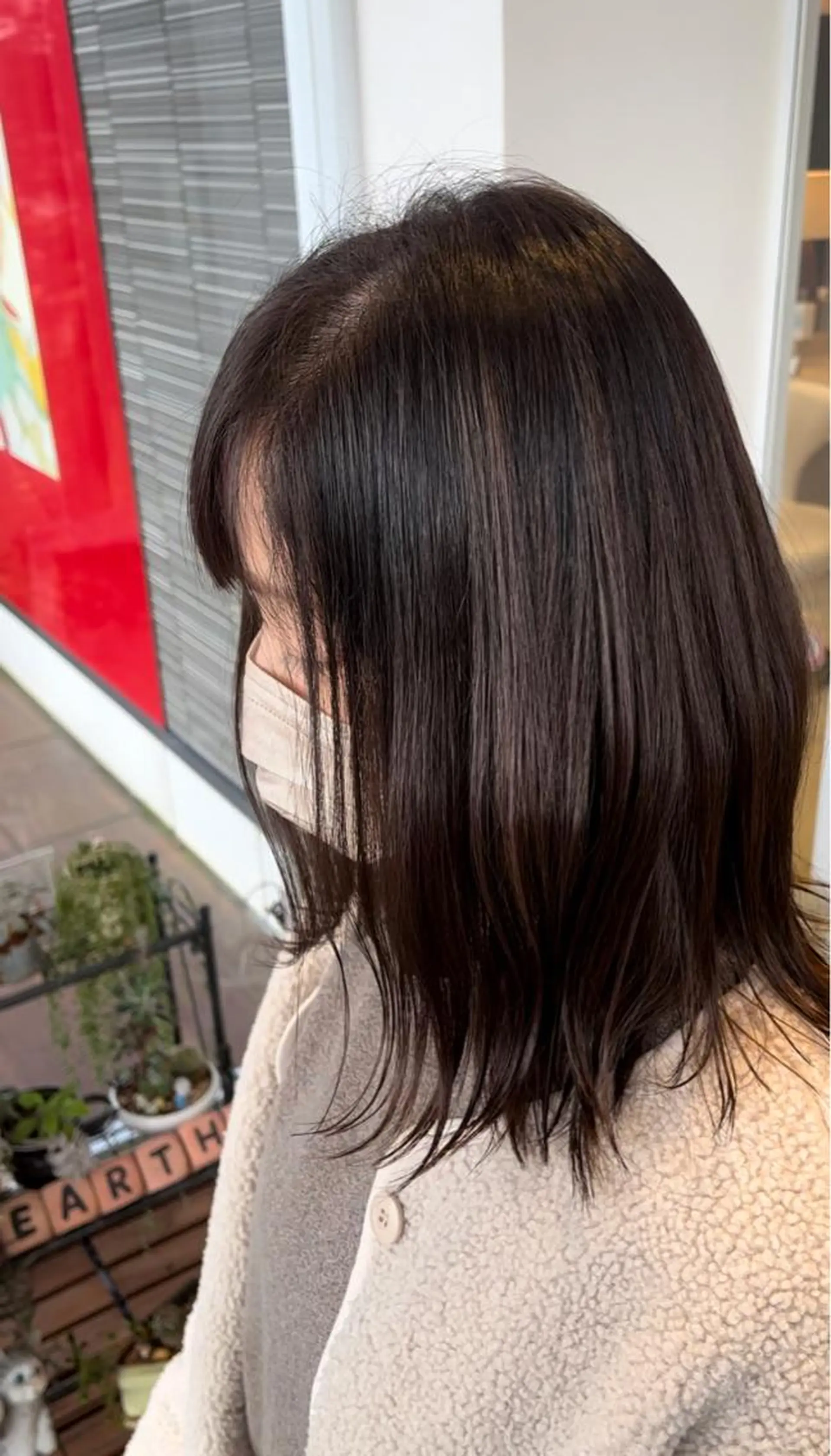ミディアム カット ヘアカラー トリートメント 工藤 勇樹のヘアスタイル