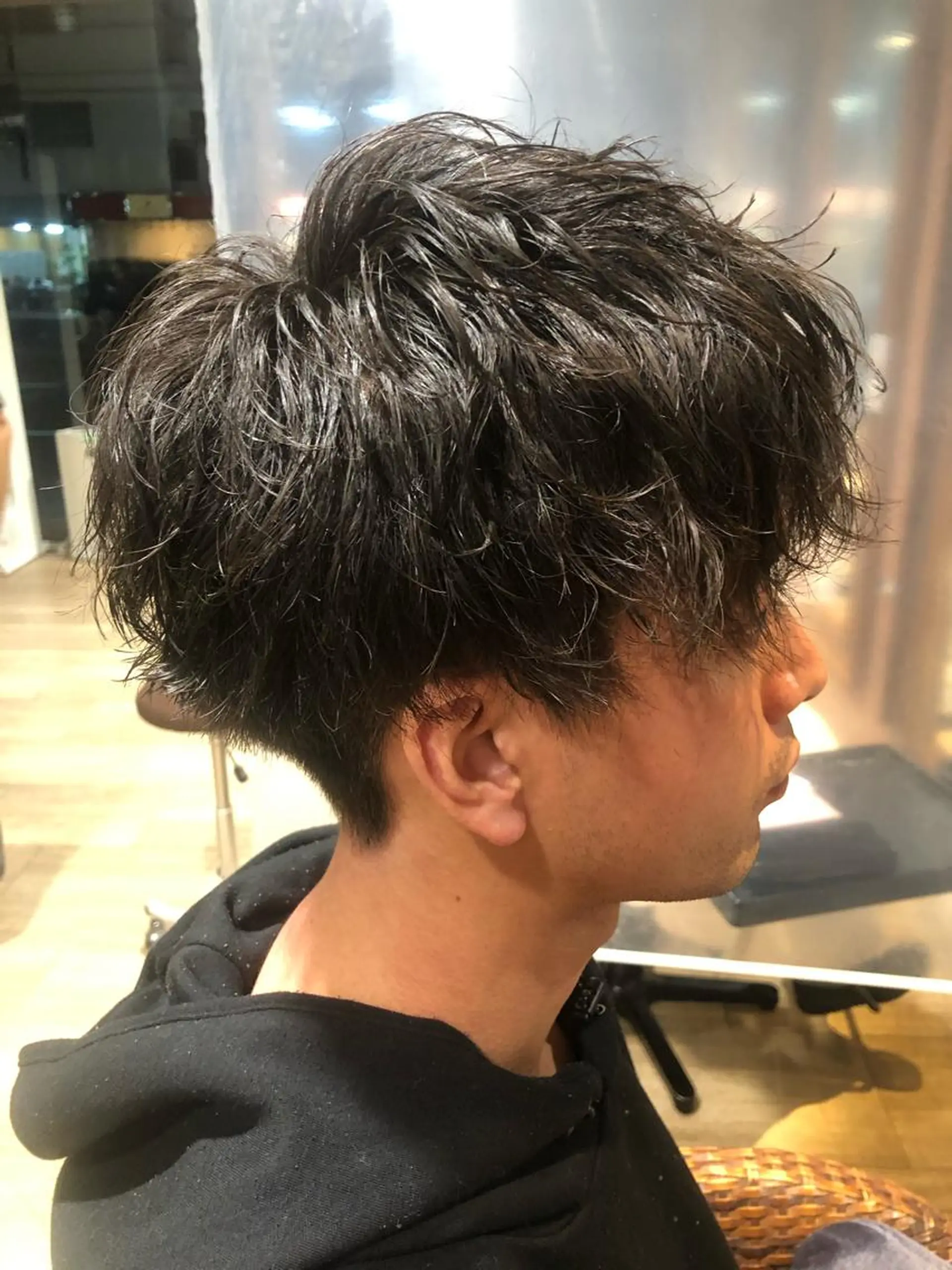 ショート パーマ メンズ メンズパーマ/ スパイキー/神田正紀のヘアスタイル