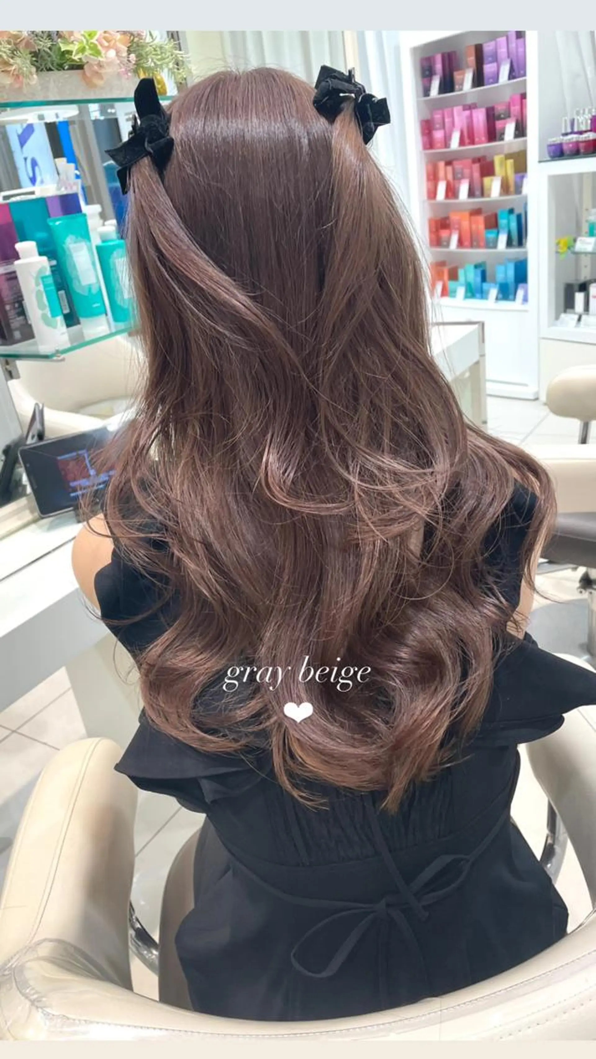 ロング カット ヘアカラー トリートメント 💗ブリーチなし 垢抜け💗徳井はやとのヘアスタイル