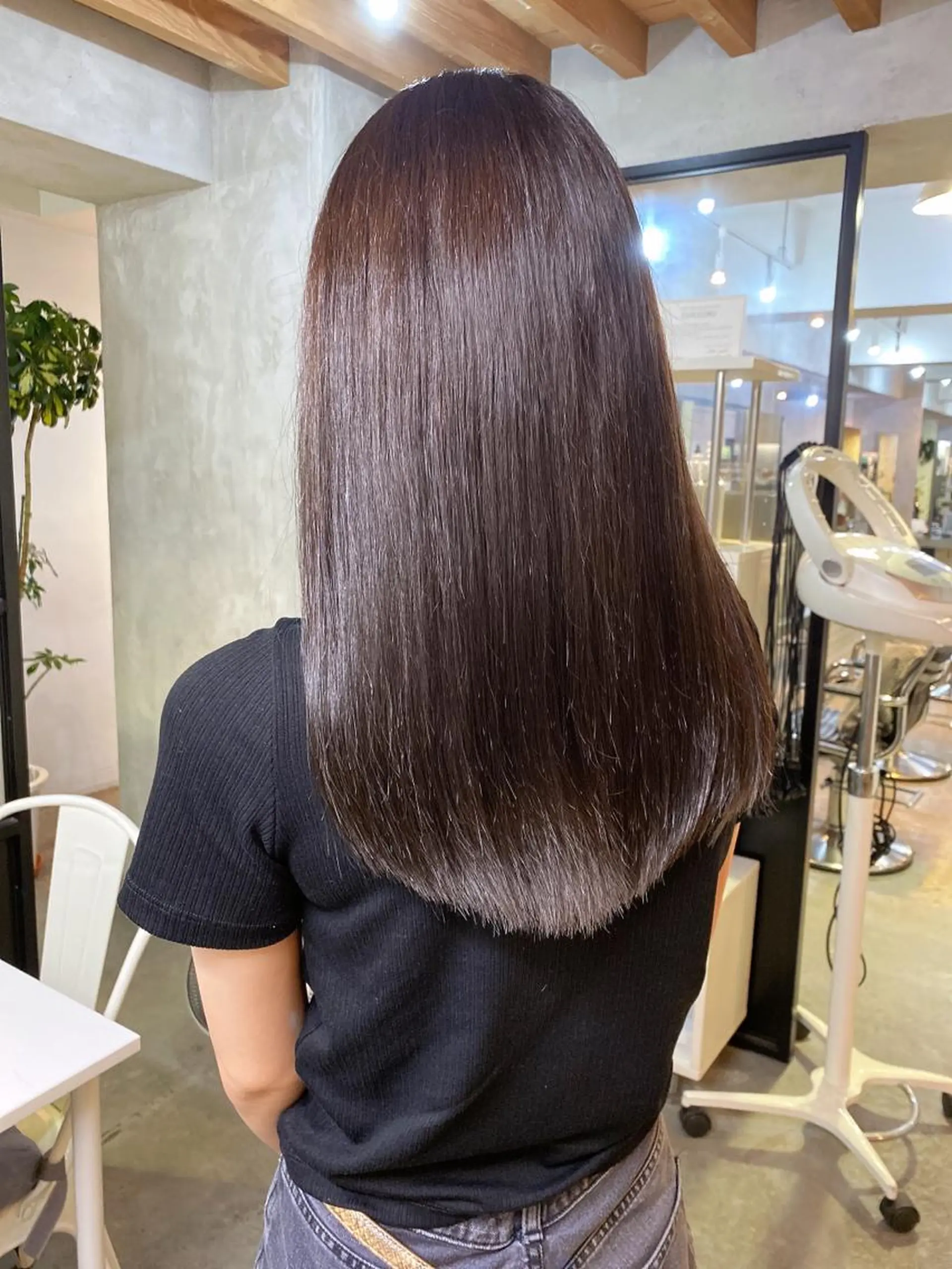 ロング 【縮毛矯正髪質改善】 中山健太のヘアスタイル