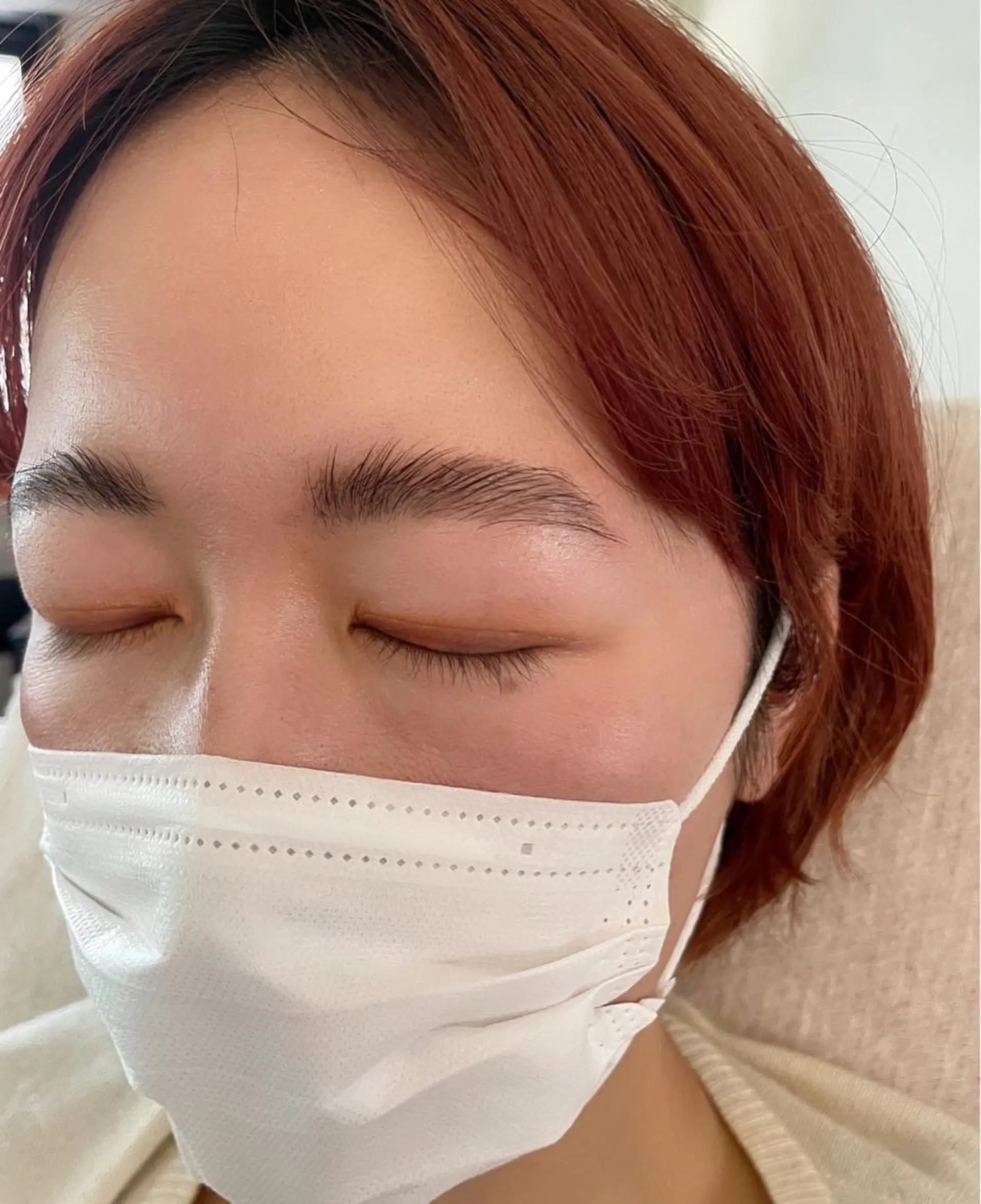 アイブロウ ハリウッドブロウリフト 眉毛ワックス脱毛 rasiku所属・Yamazaki Naokoのマツエク・マツパデザイン