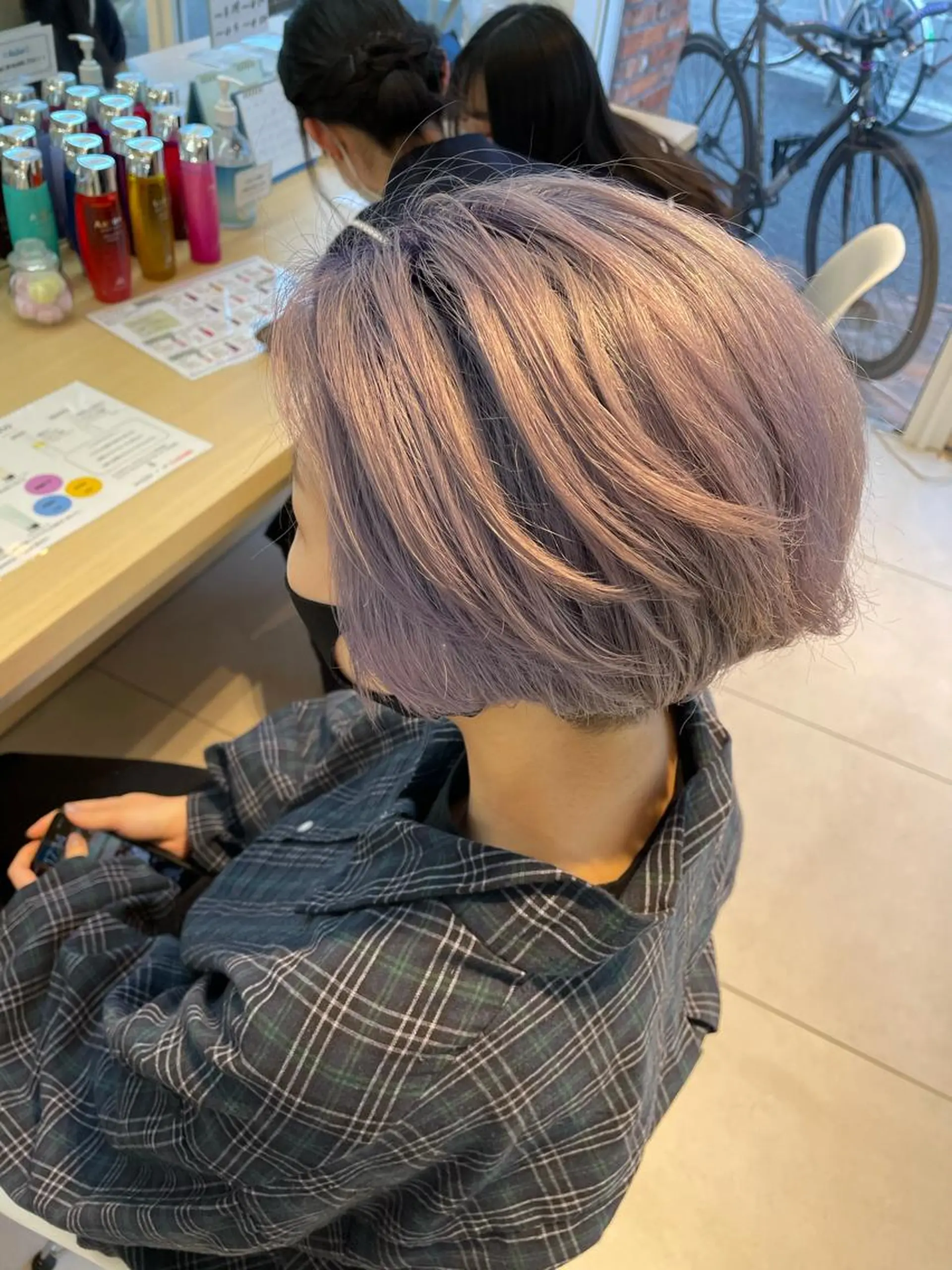 ショート 最新韓国本場ヘア 🇰🇷榎本明日香のヘアスタイル