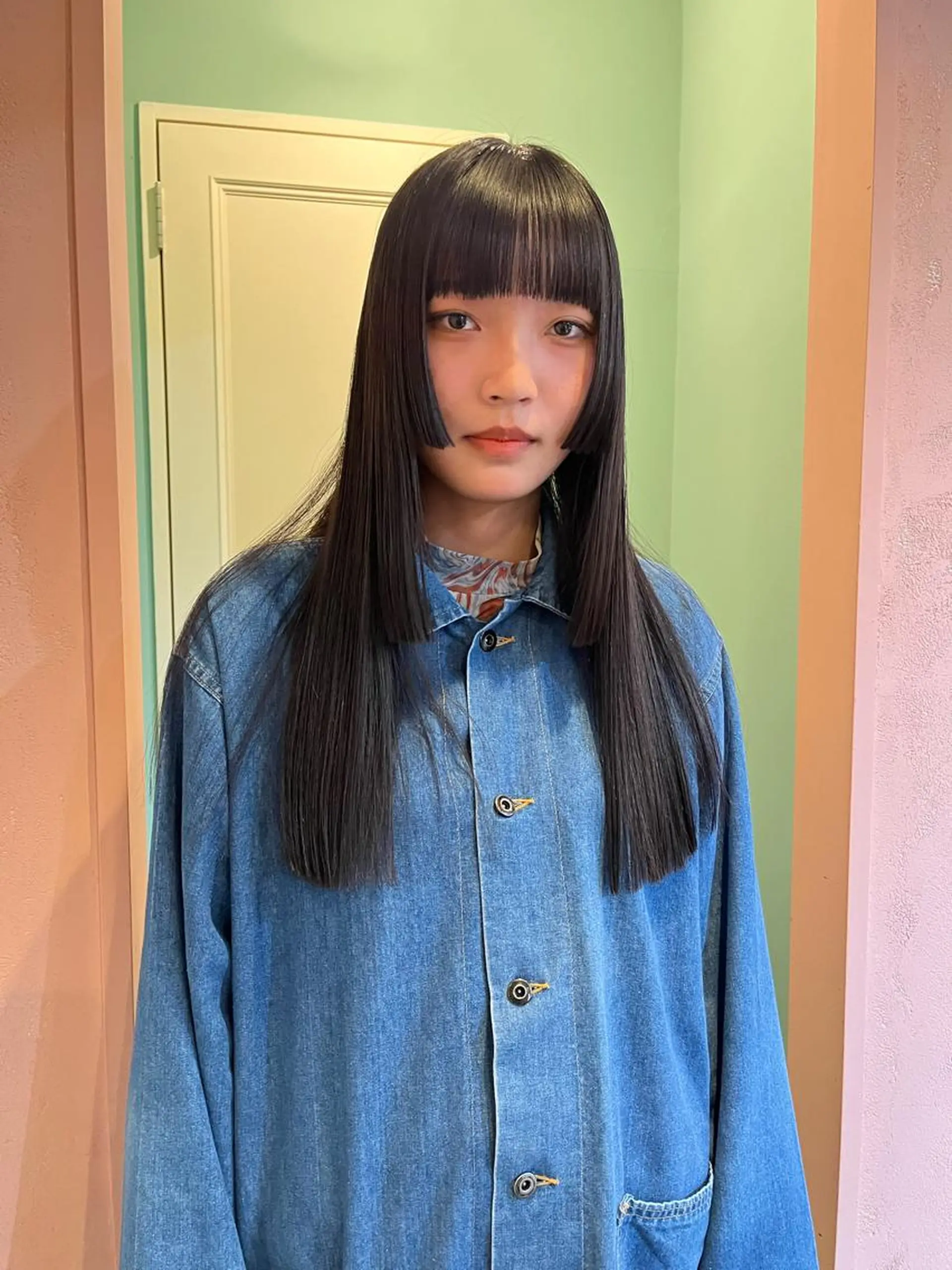 ロング iru所属・mi kiのヘアスタイル