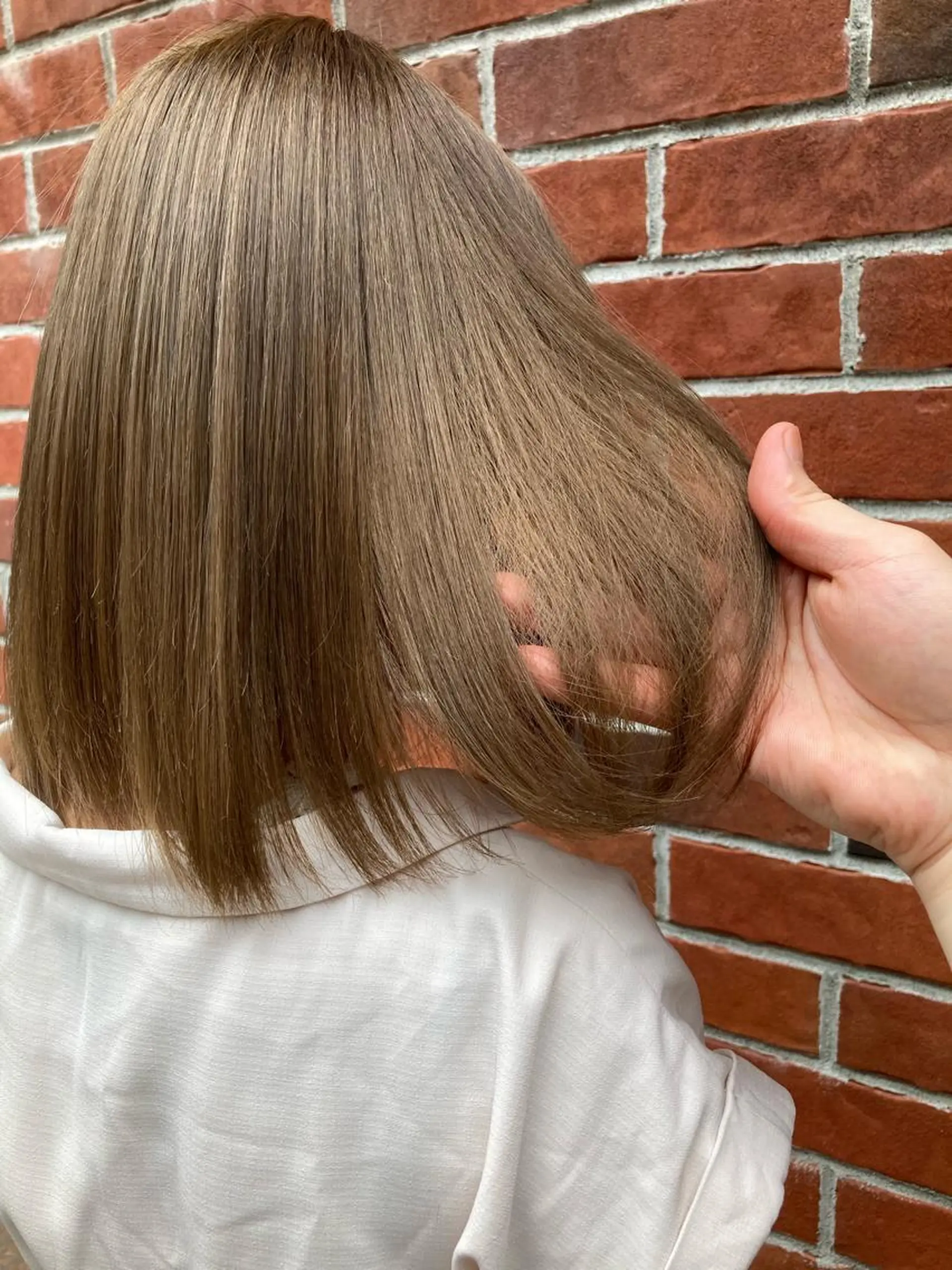 ショート カラー ヘアカラー 髪質改善/痛ませ ないカラー/西村航大のヘアスタイル