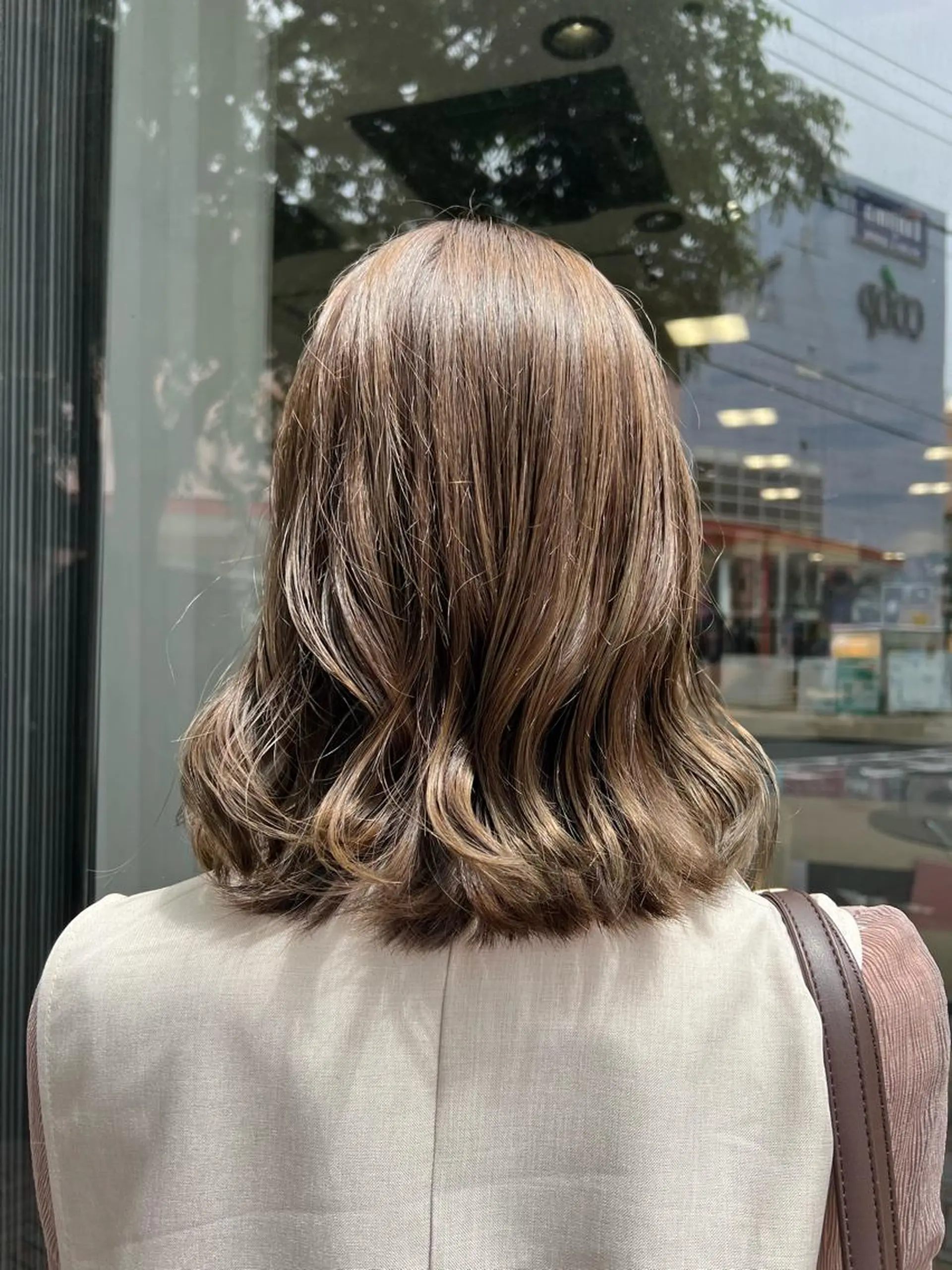 ミディアム カラー ヘアアレンジ ヘアカラー トリートメント ヘアセット ダブルカラー指名数 No.1🥇RIKOのヘアスタイル