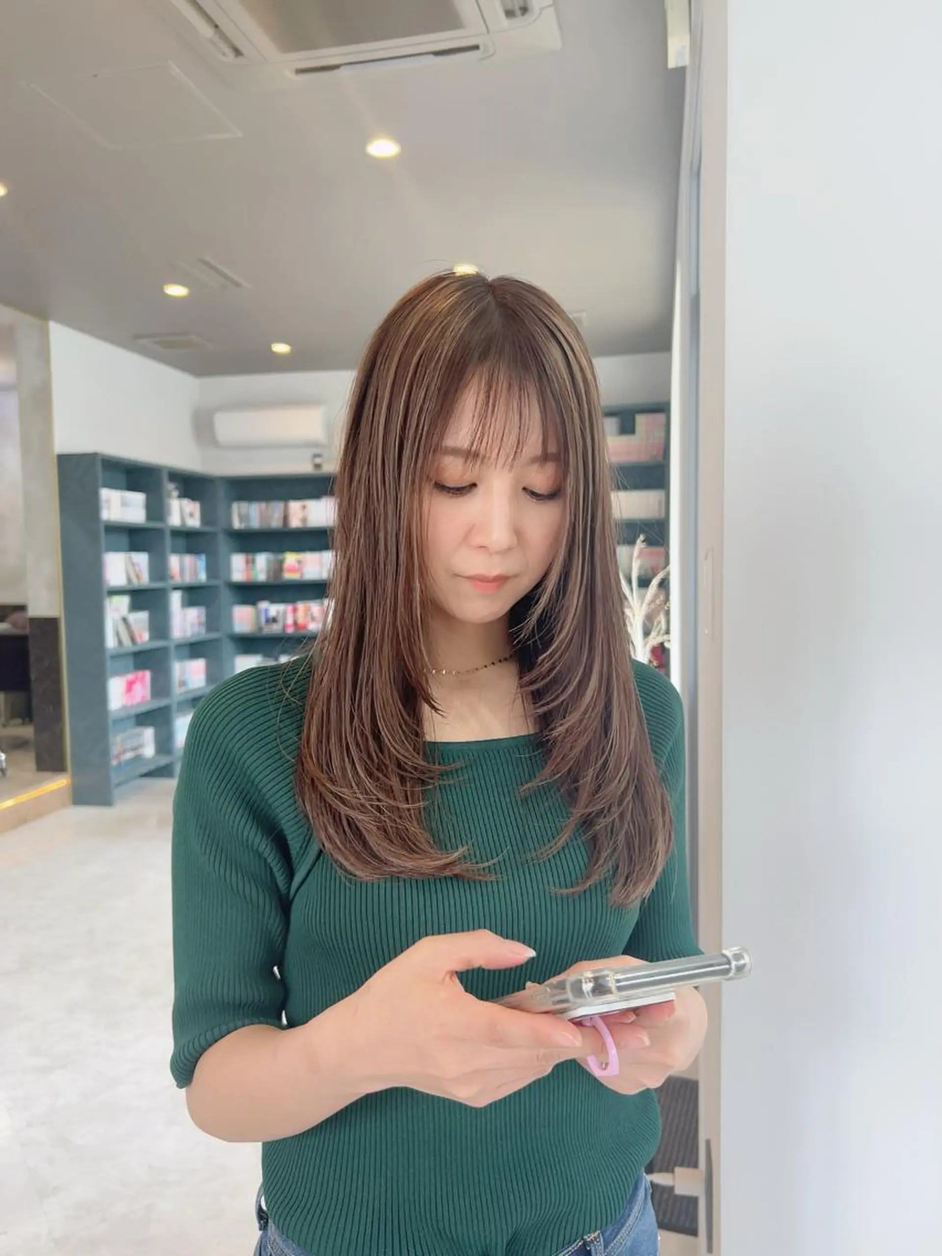 ロング カラー yomu  hair library所属・武藤 りょうのヘアスタイル