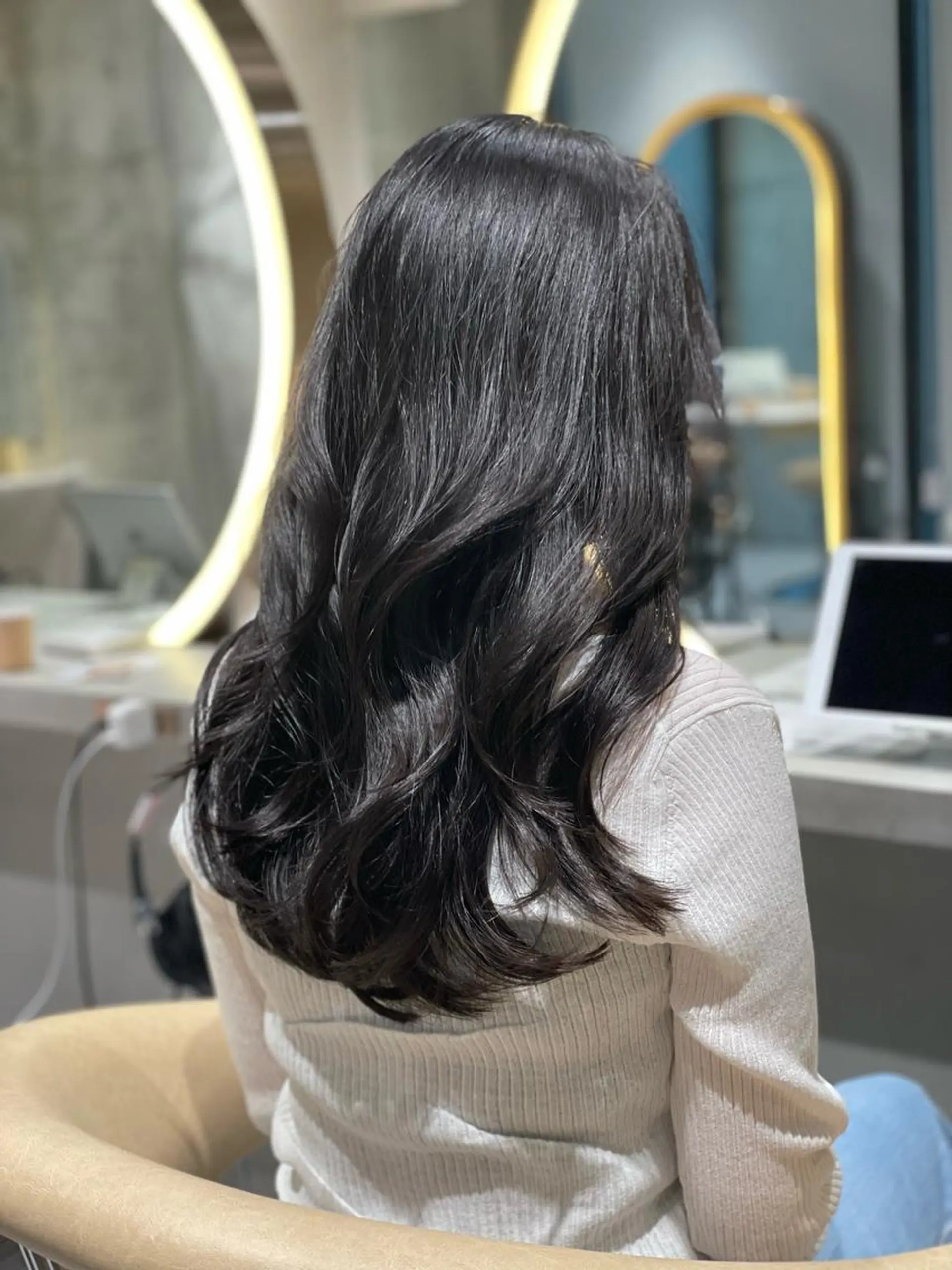ロング カラー 《髪質改善✖️ハイト ーン🧸》小嶋拓也のヘアスタイル