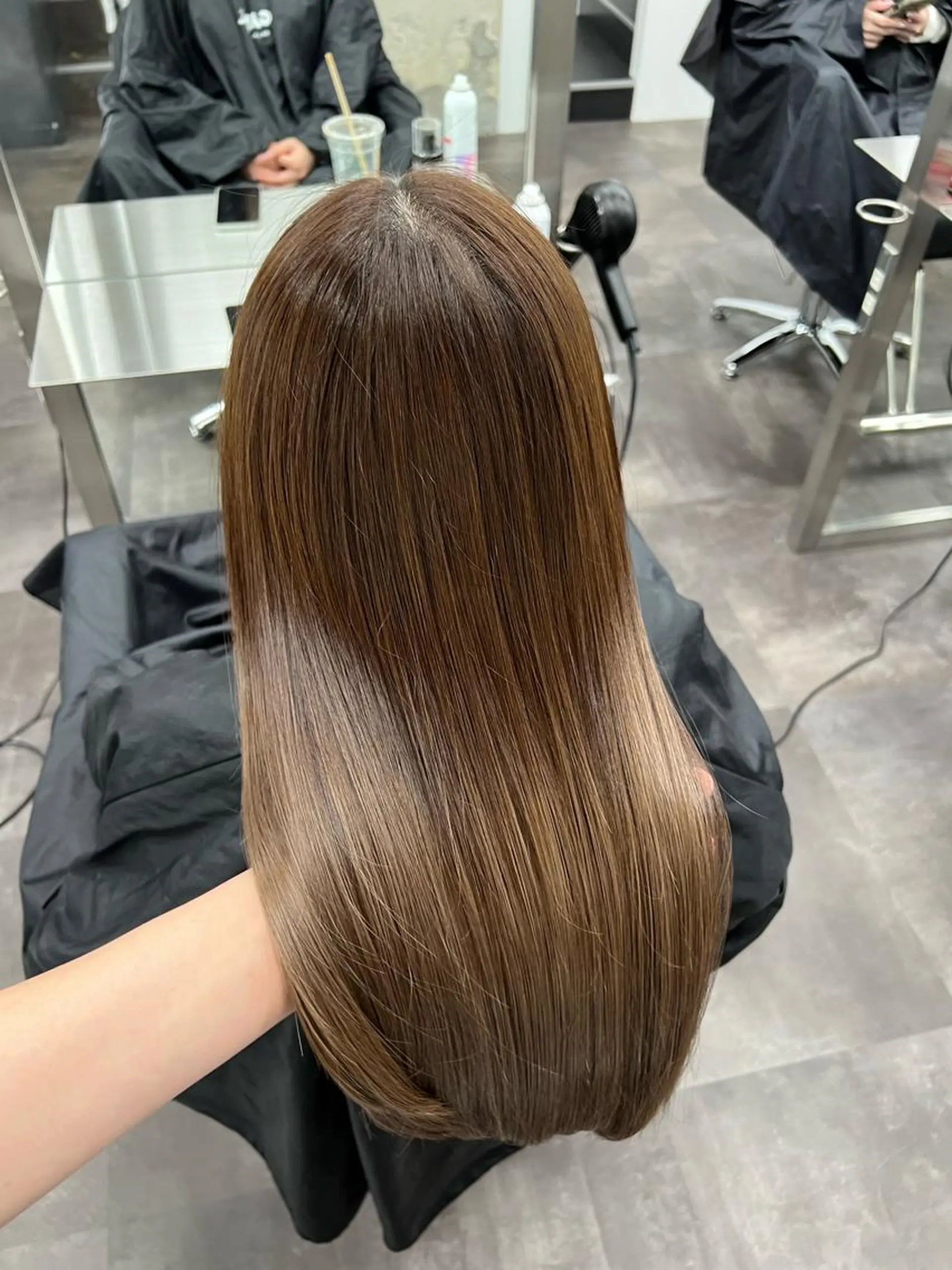 ミディアム 髪質改善 トリートメント トリートメント je suis heureuse所属・ハイライトカラー 🌀ゆい❣️のヘアスタイル