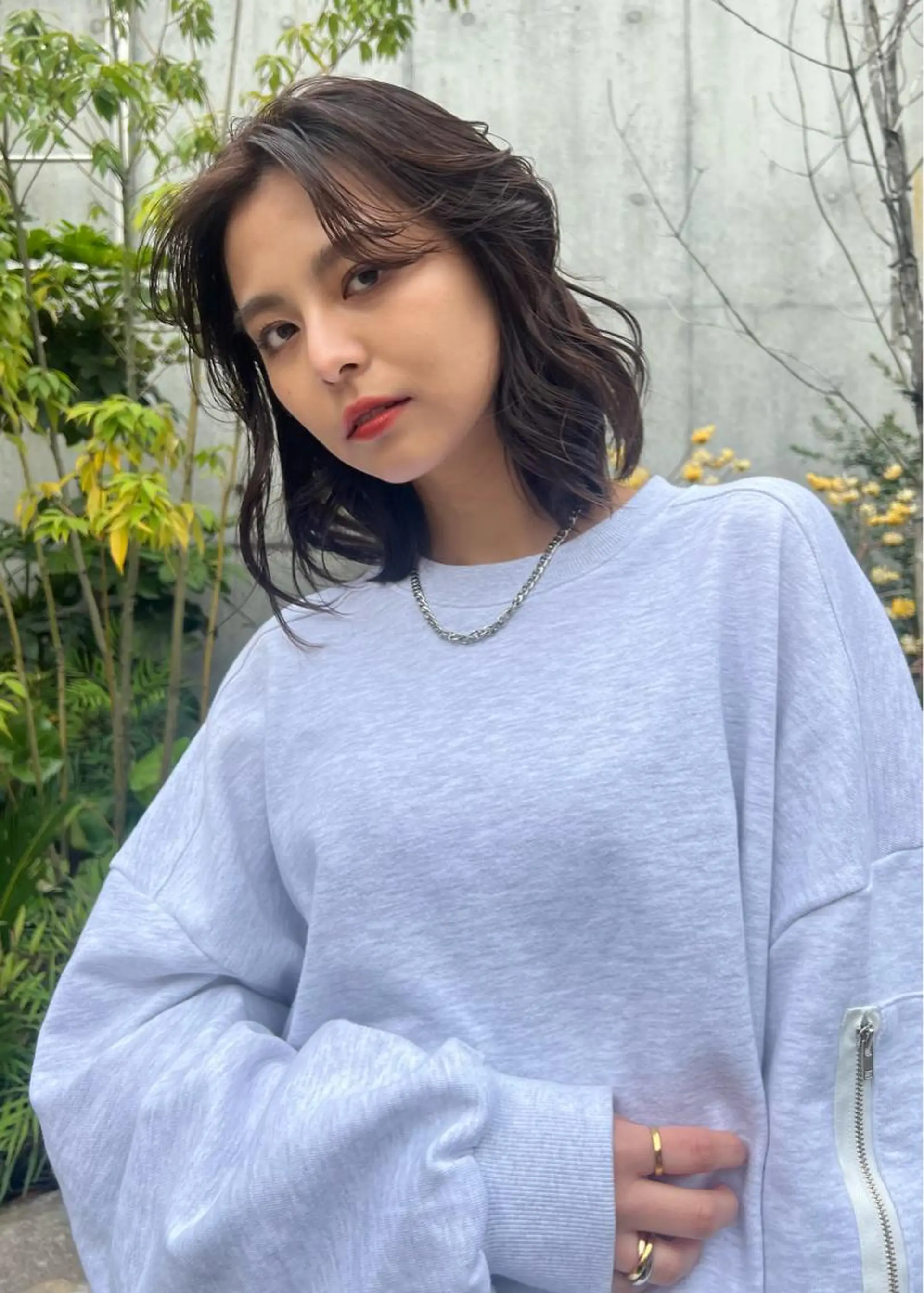 ミディアム AI TOKYO S所属・mizuki 【韓国レイヤー】のヘアスタイル