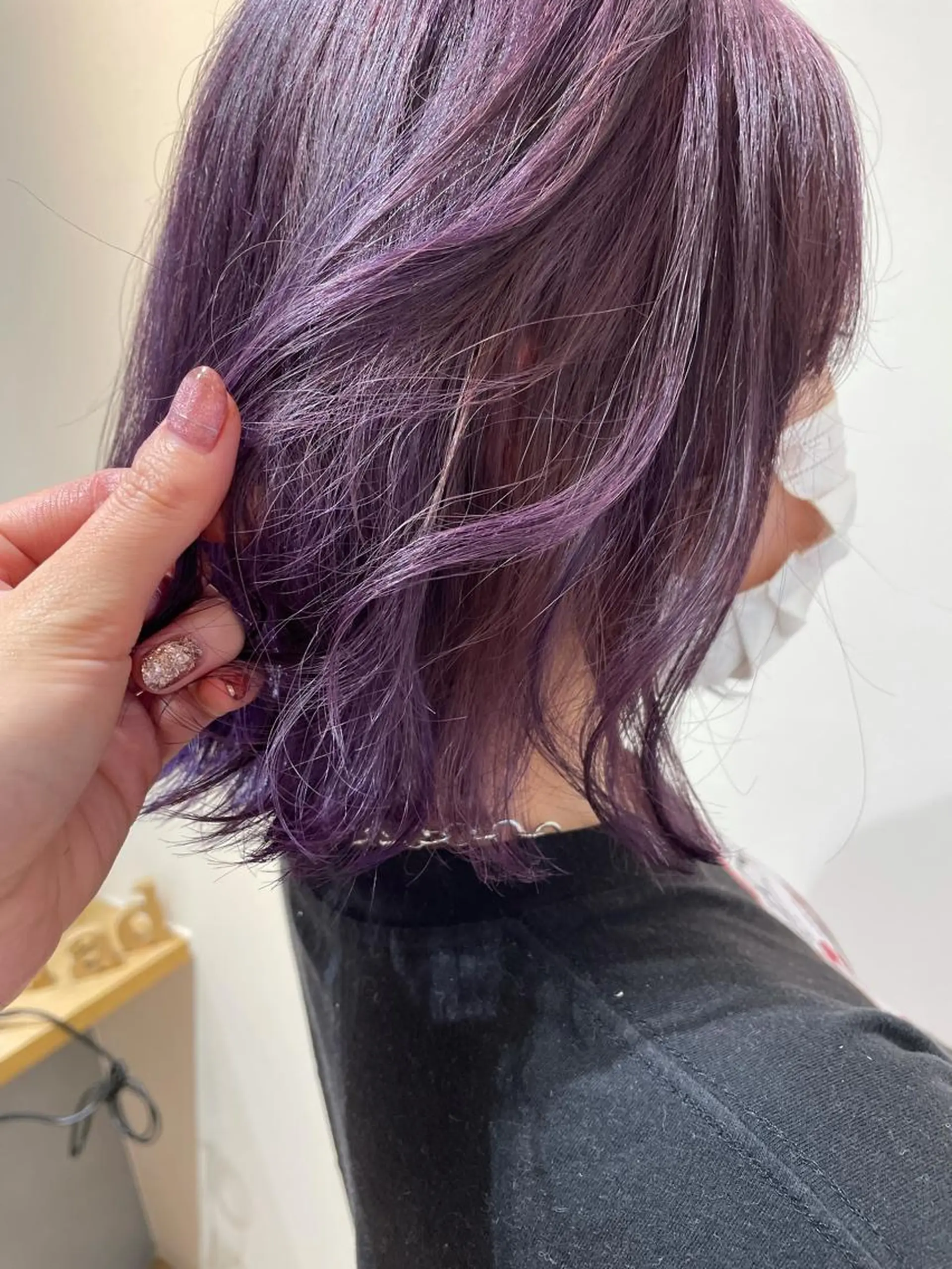カラー 透明感カラー ピンクカラー 三村 桜生のヘアスタイル