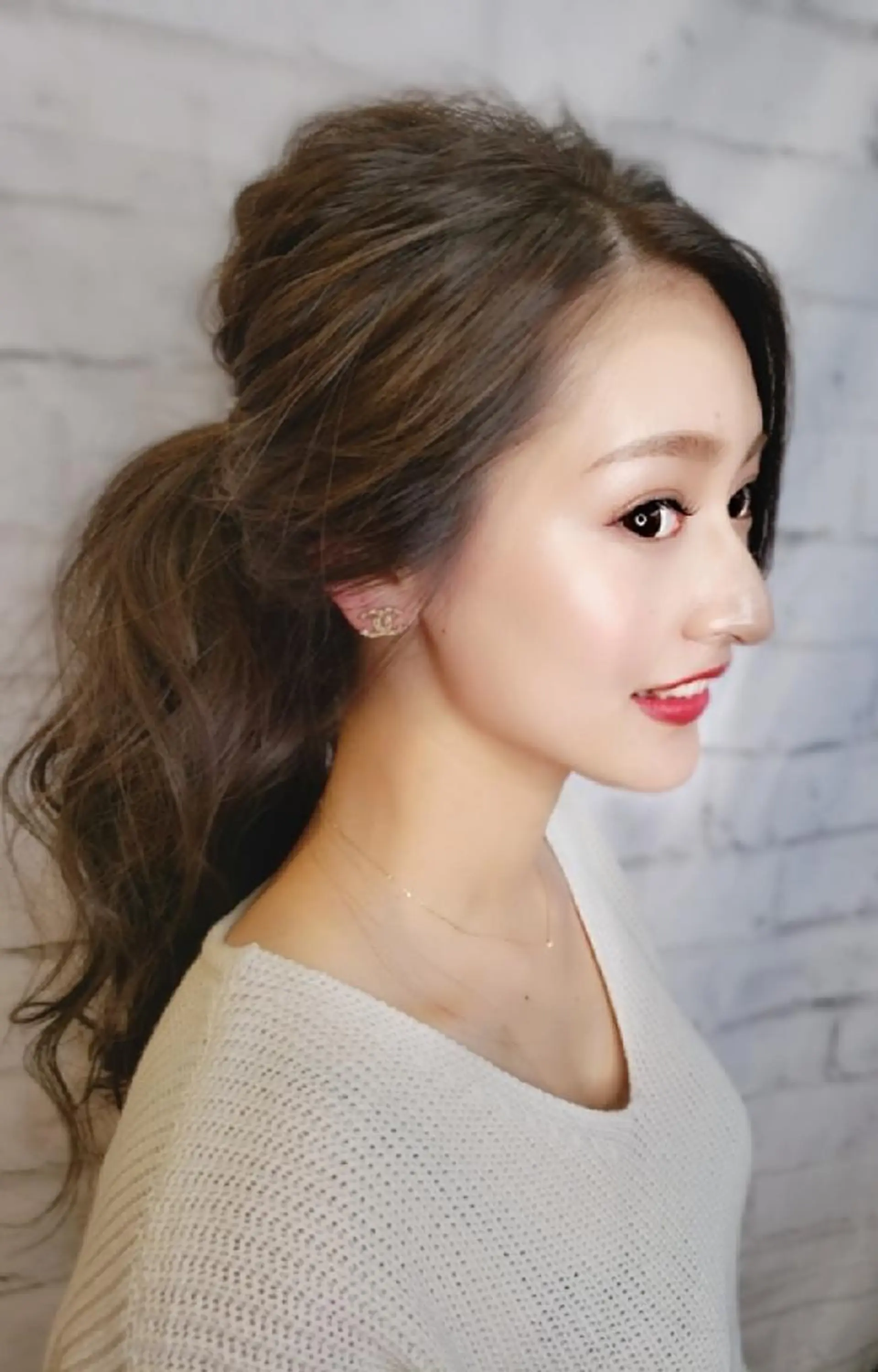 ヘアアレンジ ヘアカラー トリートメント RIENS♡xrea 山本優舞のヘアスタイル