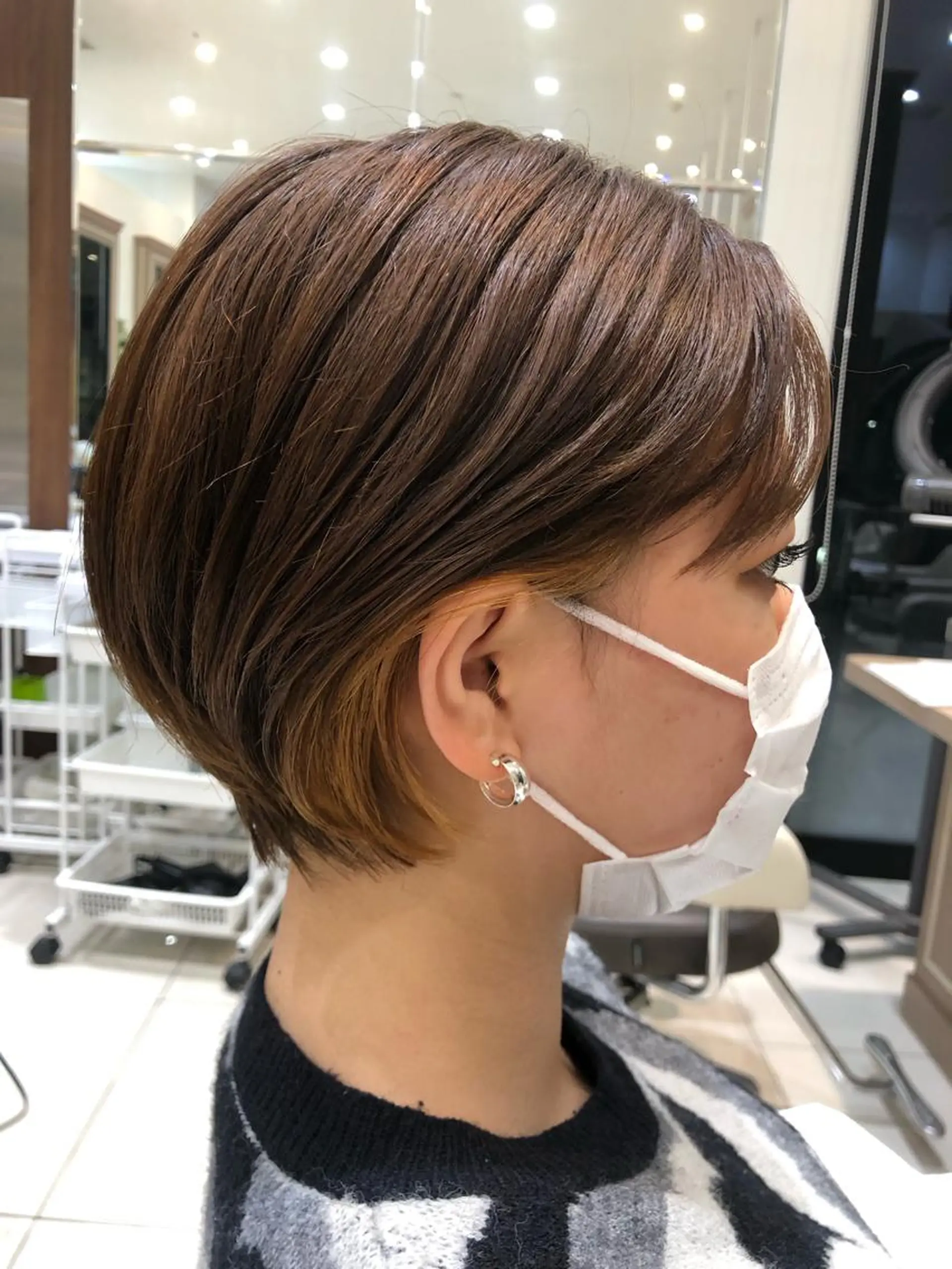 ショート カラー nex the salon所属・高橋 かのんのヘアスタイル