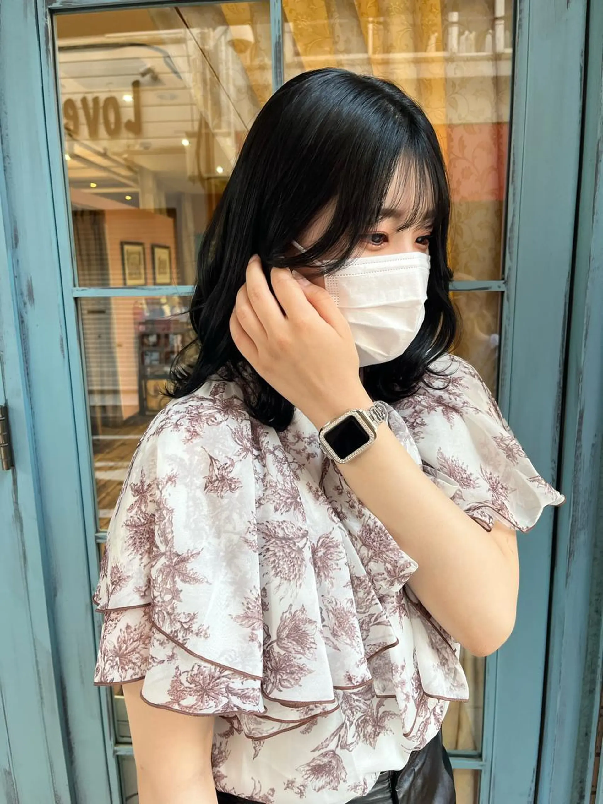 ミディアム カラー rotika by Doll hair所属・RYOKA 心斎橋美容室のヘアスタイル