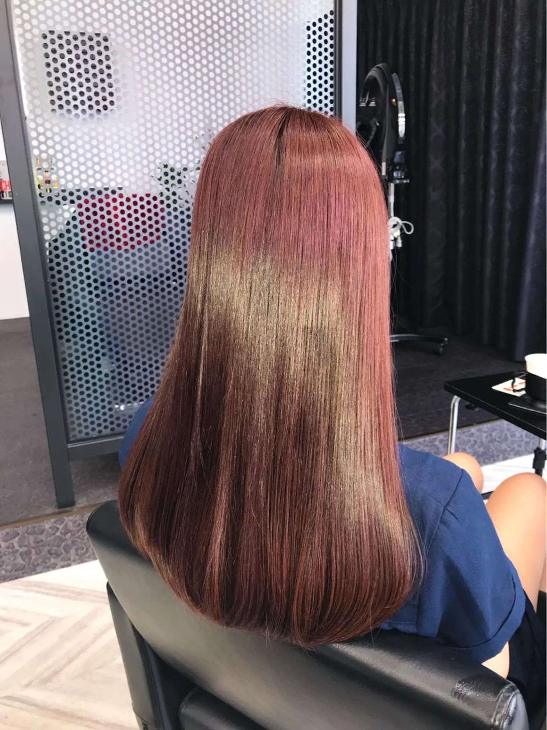 ロング カラー ピンクカラー 🌹 AKARI  🌹のヘアスタイル