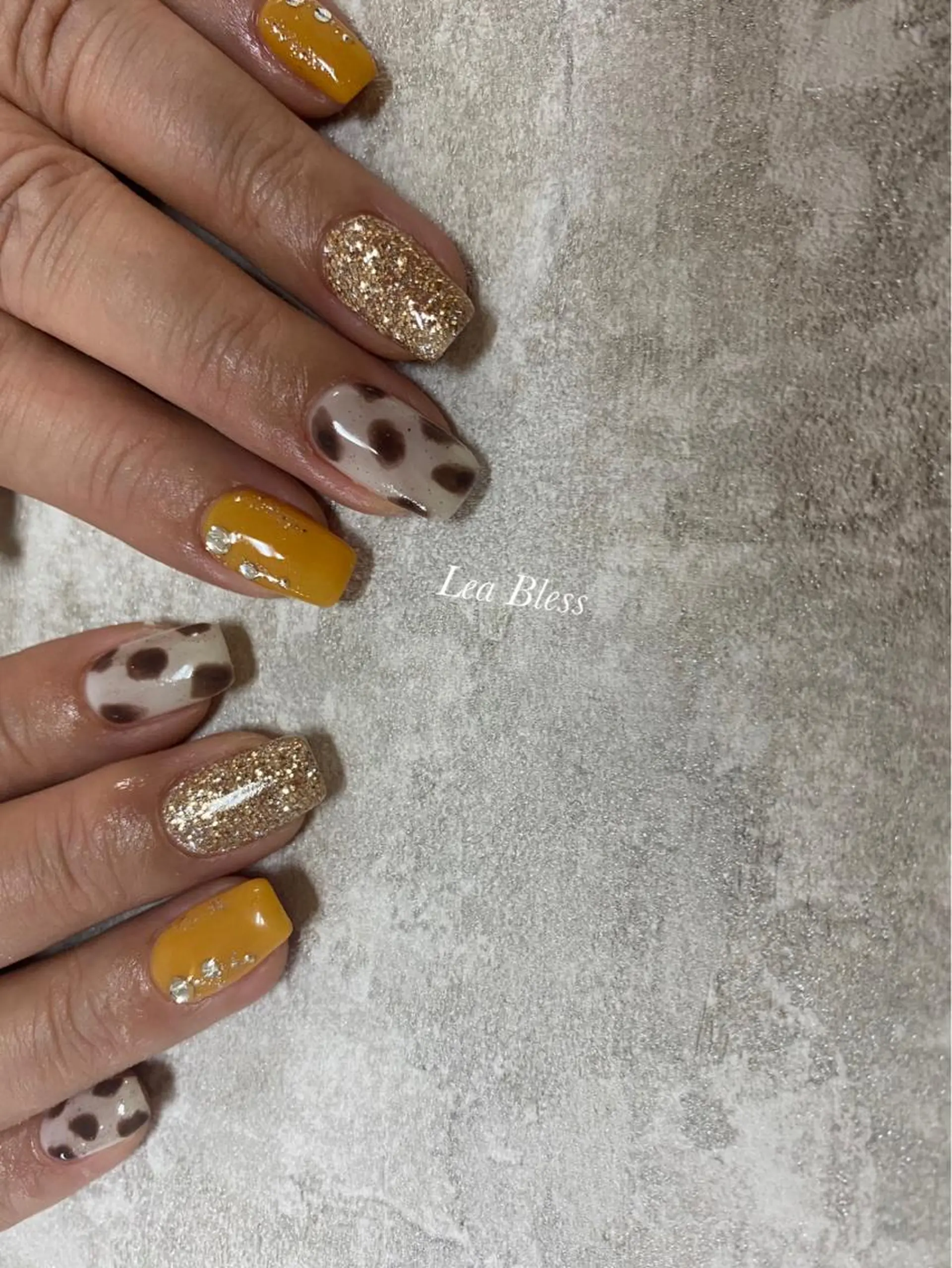 ネイル ハンドネイル Lea Bless 河原町のネイルデザイン