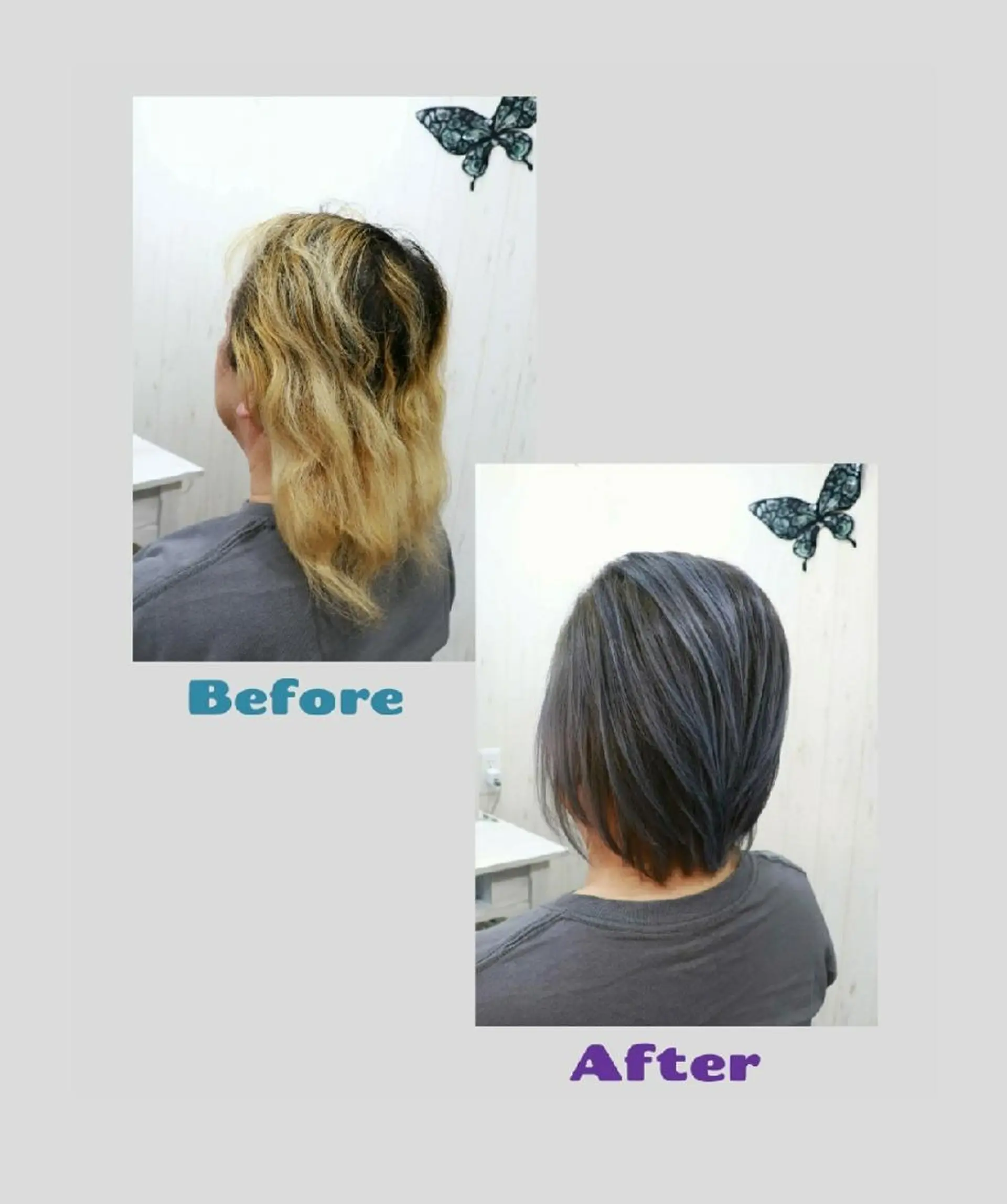 カラー メンズ ダブルカラー little 柏 【リトルカシワ】所属・フジタミキ ✨メテオ TR、ヘッドスパのヘアスタイル