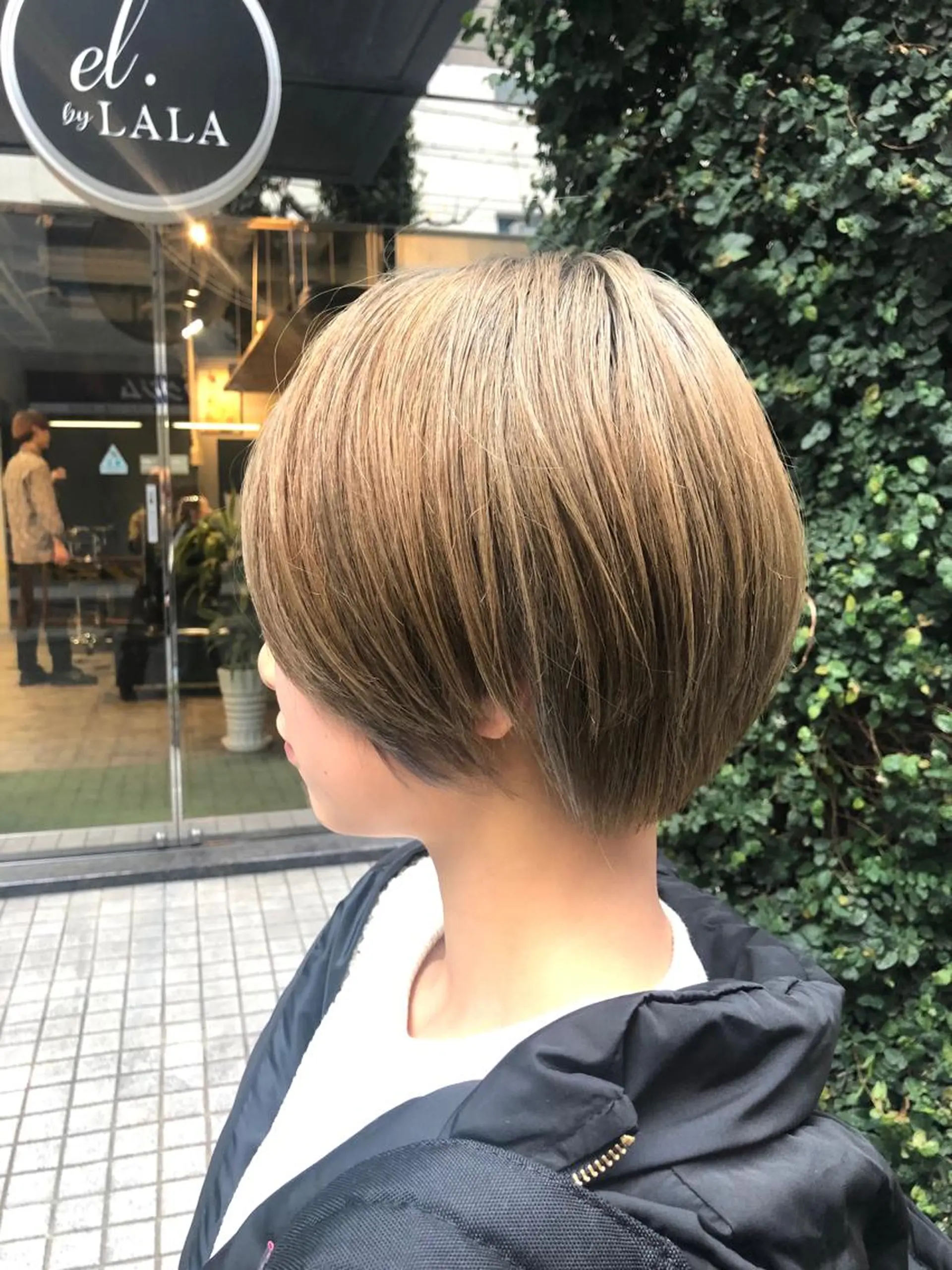 ショート カラー ベージュカラー カット ヘアカラー トリートメント ボブ/レイヤー/ メンズ/池澤慎人のヘアスタイル