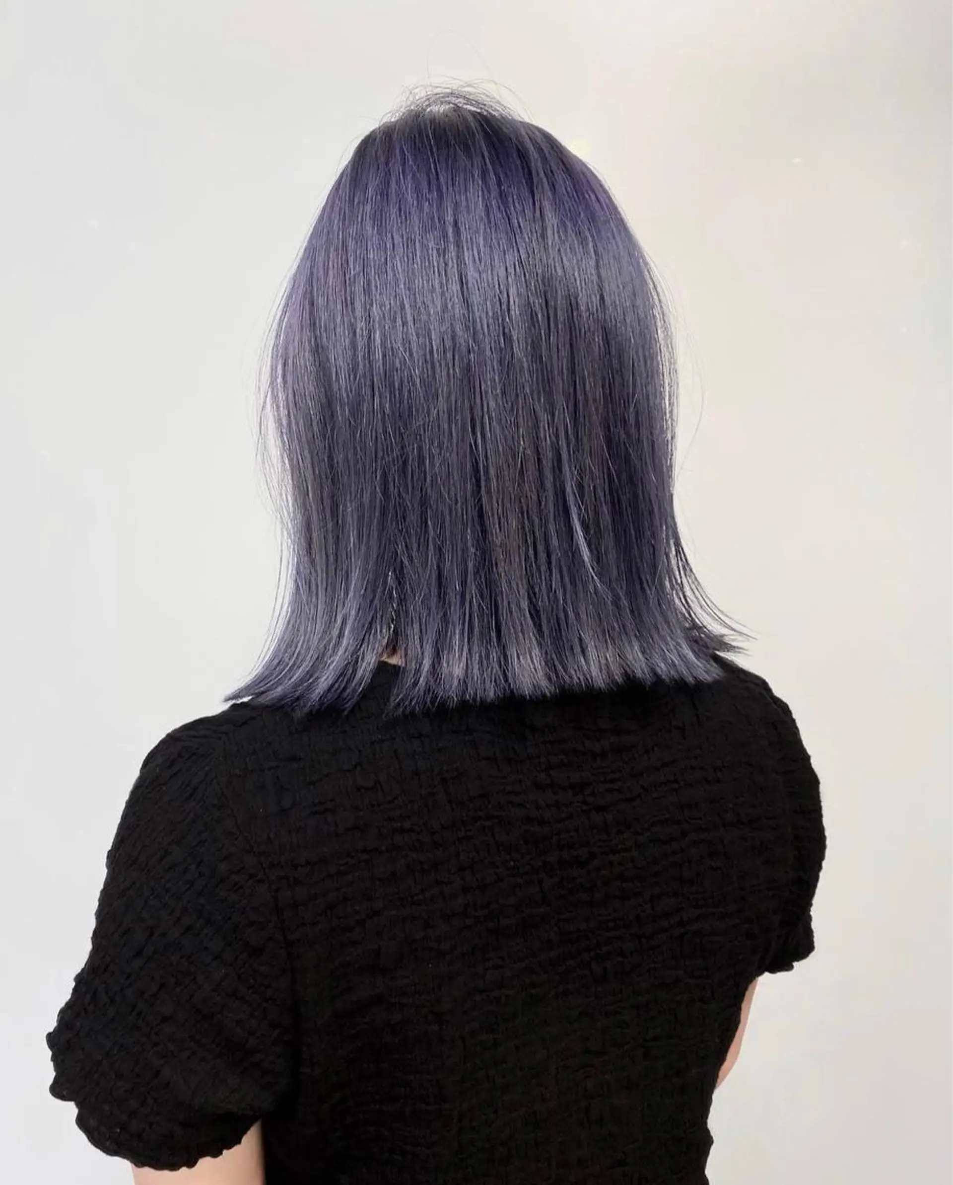 ミディアム カラー ツガミ リナのヘアスタイル