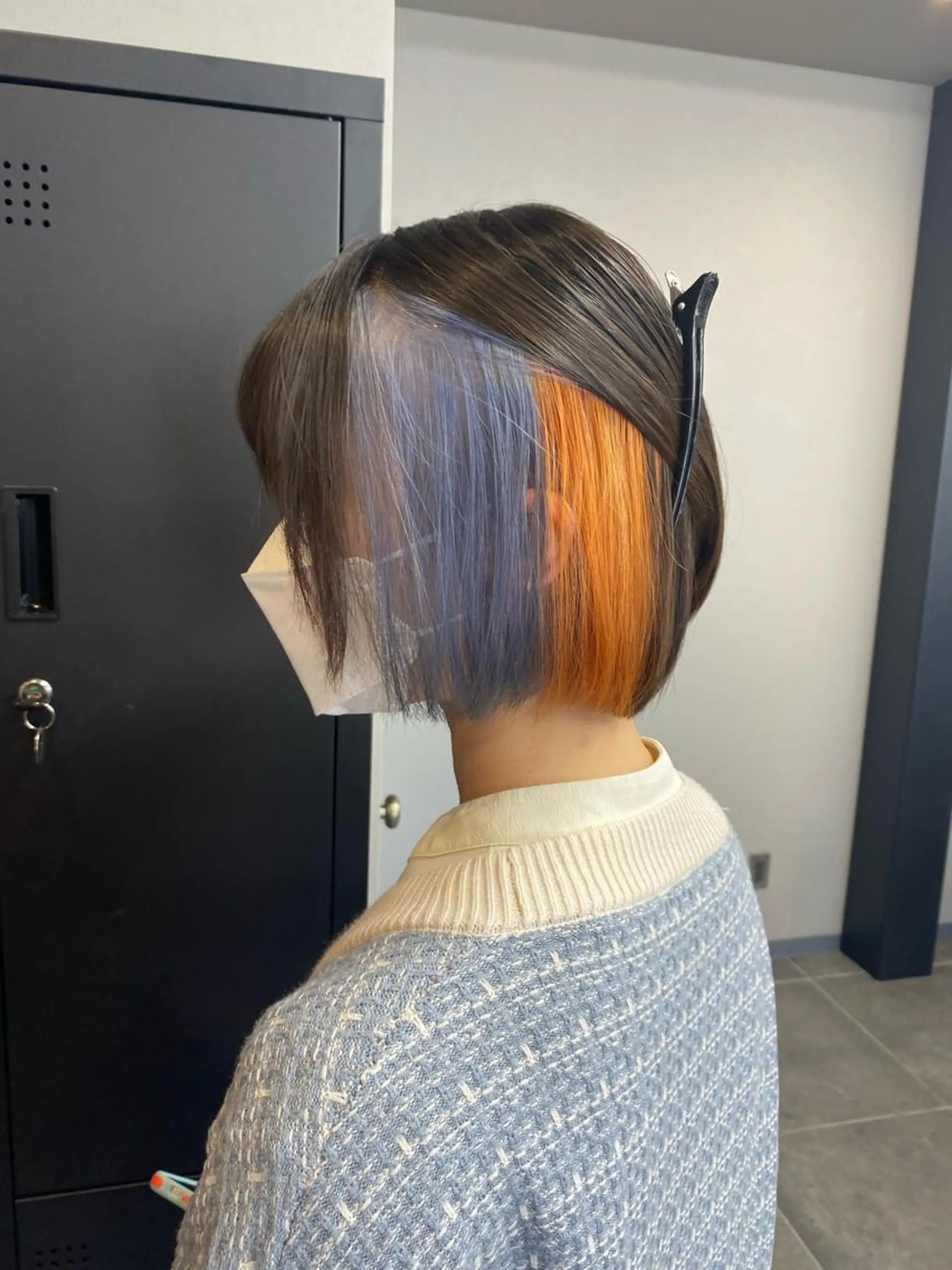 ショート salon Def所属・maco 艶感ハイトーン🦋のヘアスタイル