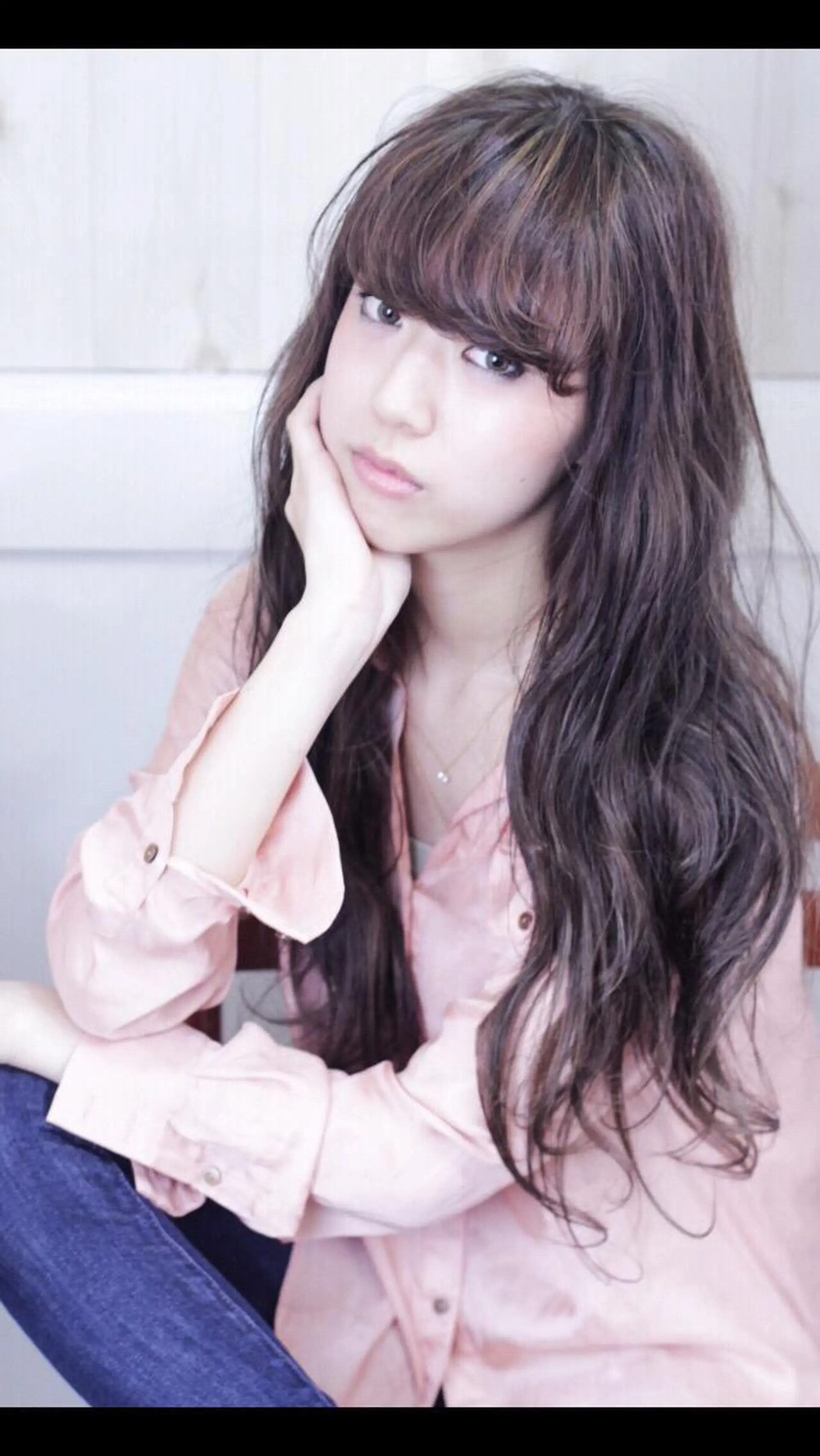 ロング カラー ハイライトカラー 外国人風カラー ハイライト FERNA池袋所属・マンツーマン施術✂︎ 金田尚久🎨のヘアスタイル