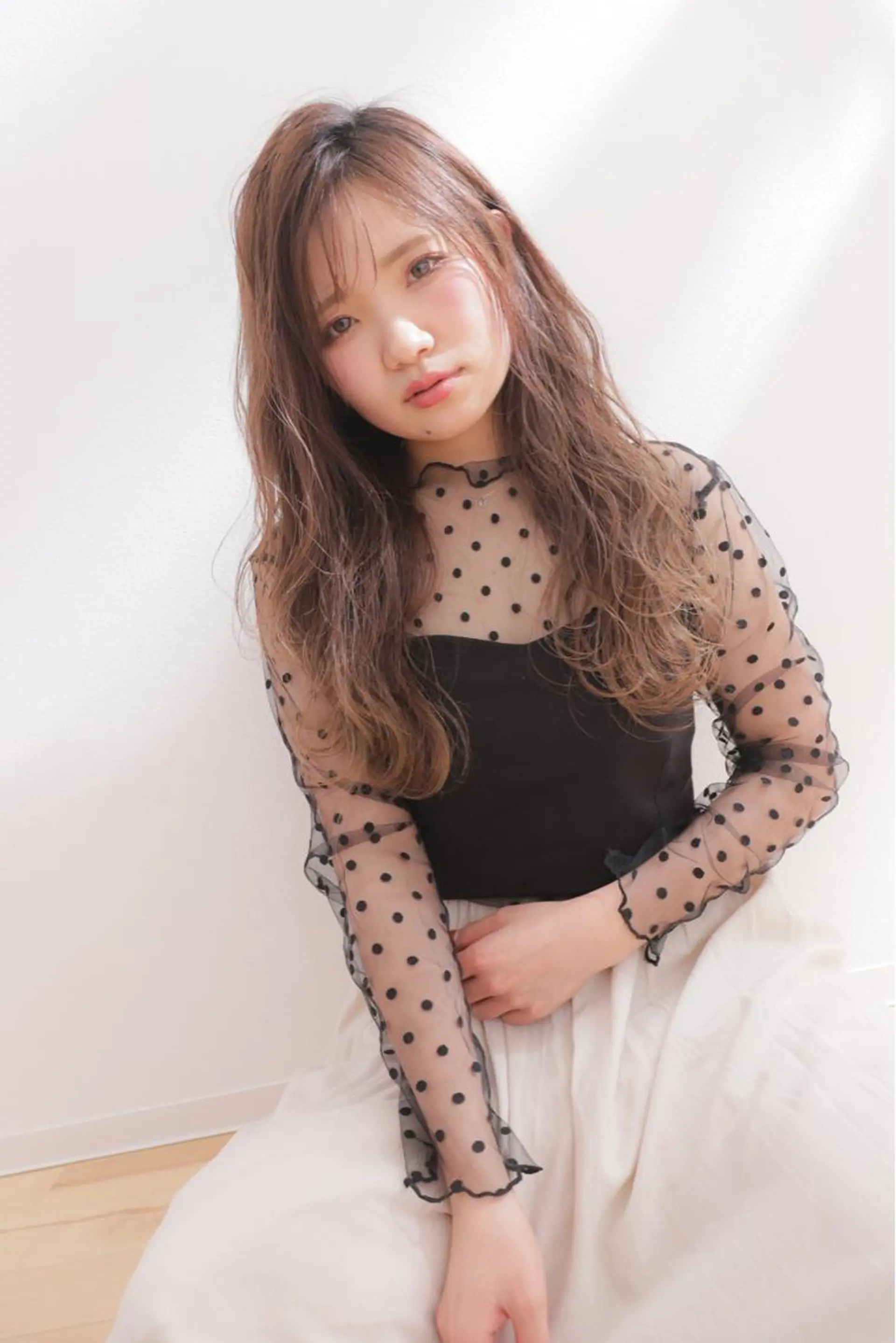 ロング ロング 大沼 佑英のヘアスタイル